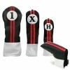 Sahara Retro Headcover Black/Red/White -Cheap Fairway Woods Store black 1