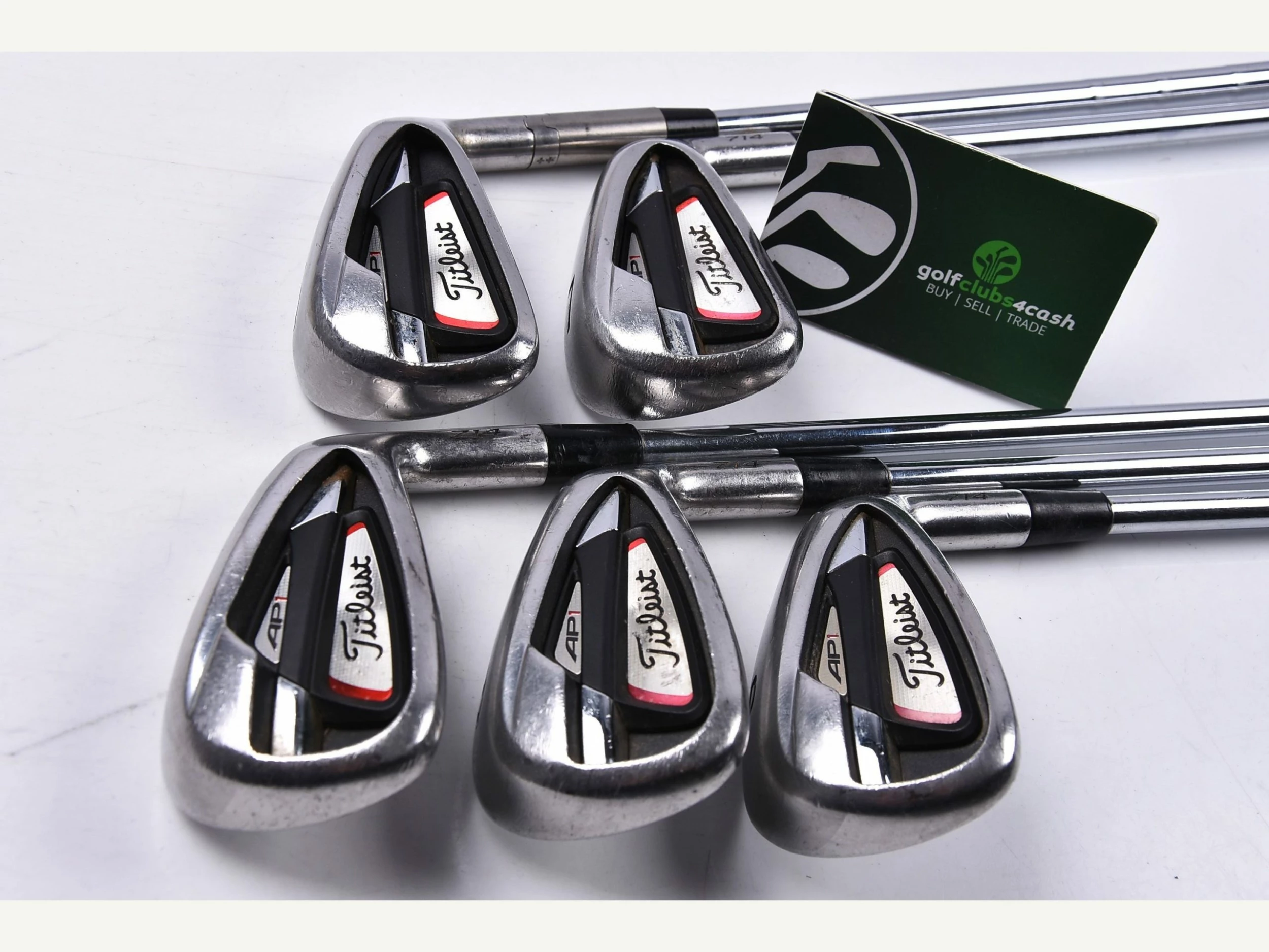 Titleist 714 AP1 Irons / 6-PW / Regular Flex XP 95 R300 Shafts 4 Titleist 714 AP1 Irons / 6-PW / Regular Flex XP 95 R300 Shafts - Image 2