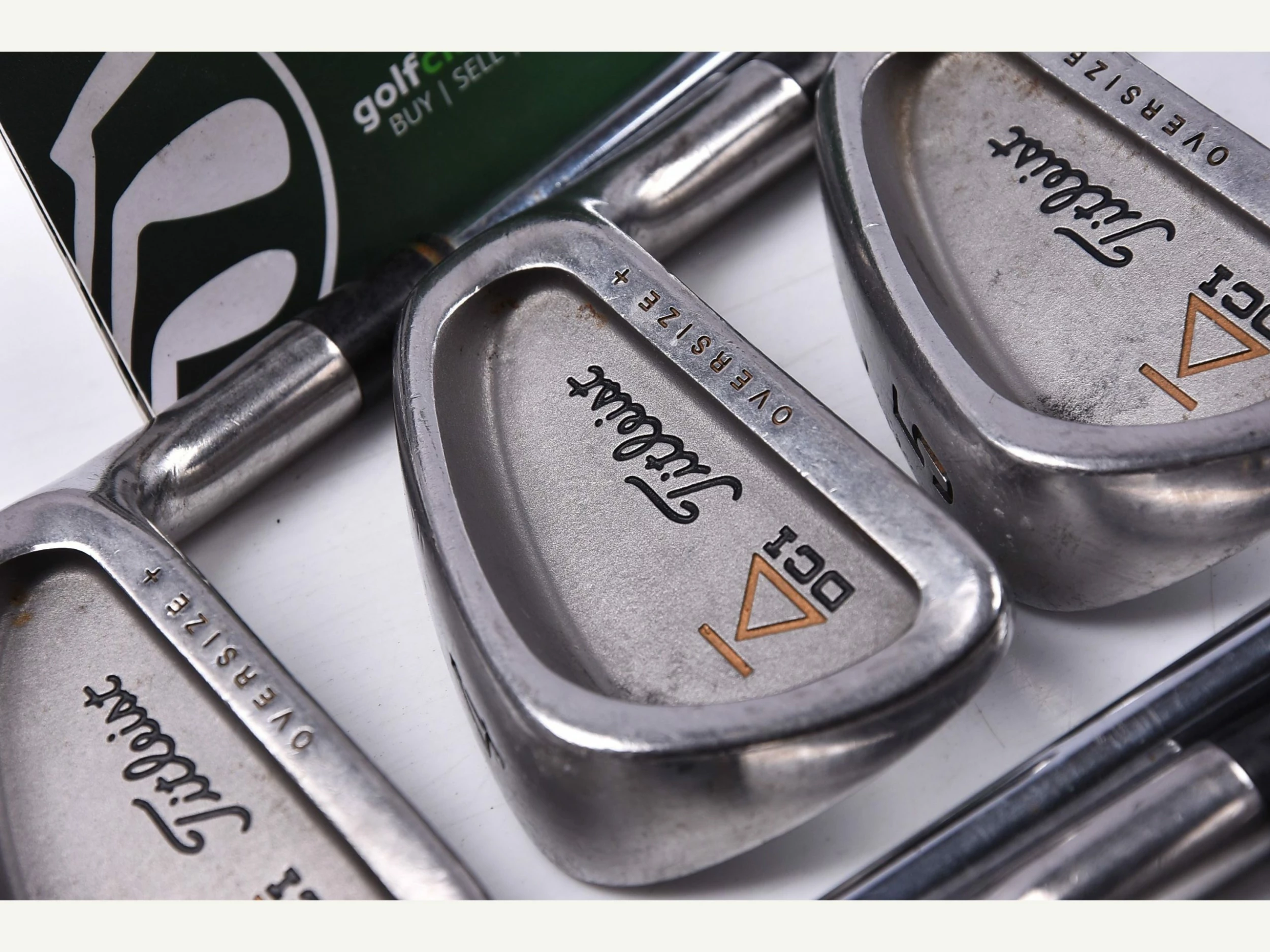 Titleist DCI Oversize+ Irons / 3-SW / Regular Flex Titleist Tri-Spec Shafts 3 Titleist DCI Oversize+ Irons / 3-SW / Regular Flex Titleist Tri-Spec Shafts