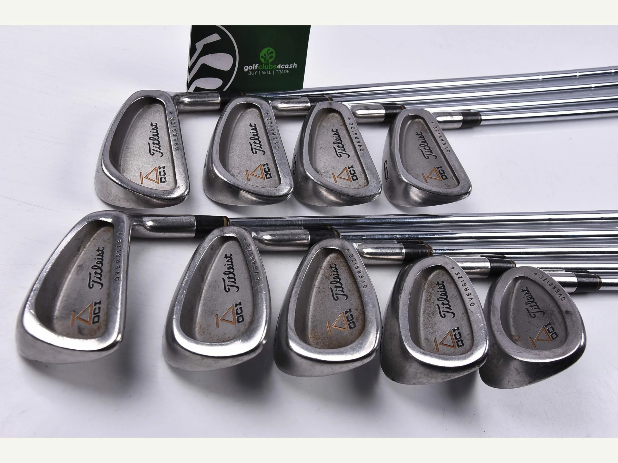 Titleist DCI Oversize+ Irons / 3-SW / Regular Flex Titleist Tri-Spec Shafts 4 Titleist DCI Oversize+ Irons / 3-SW / Regular Flex Titleist Tri-Spec Shafts - Image 2