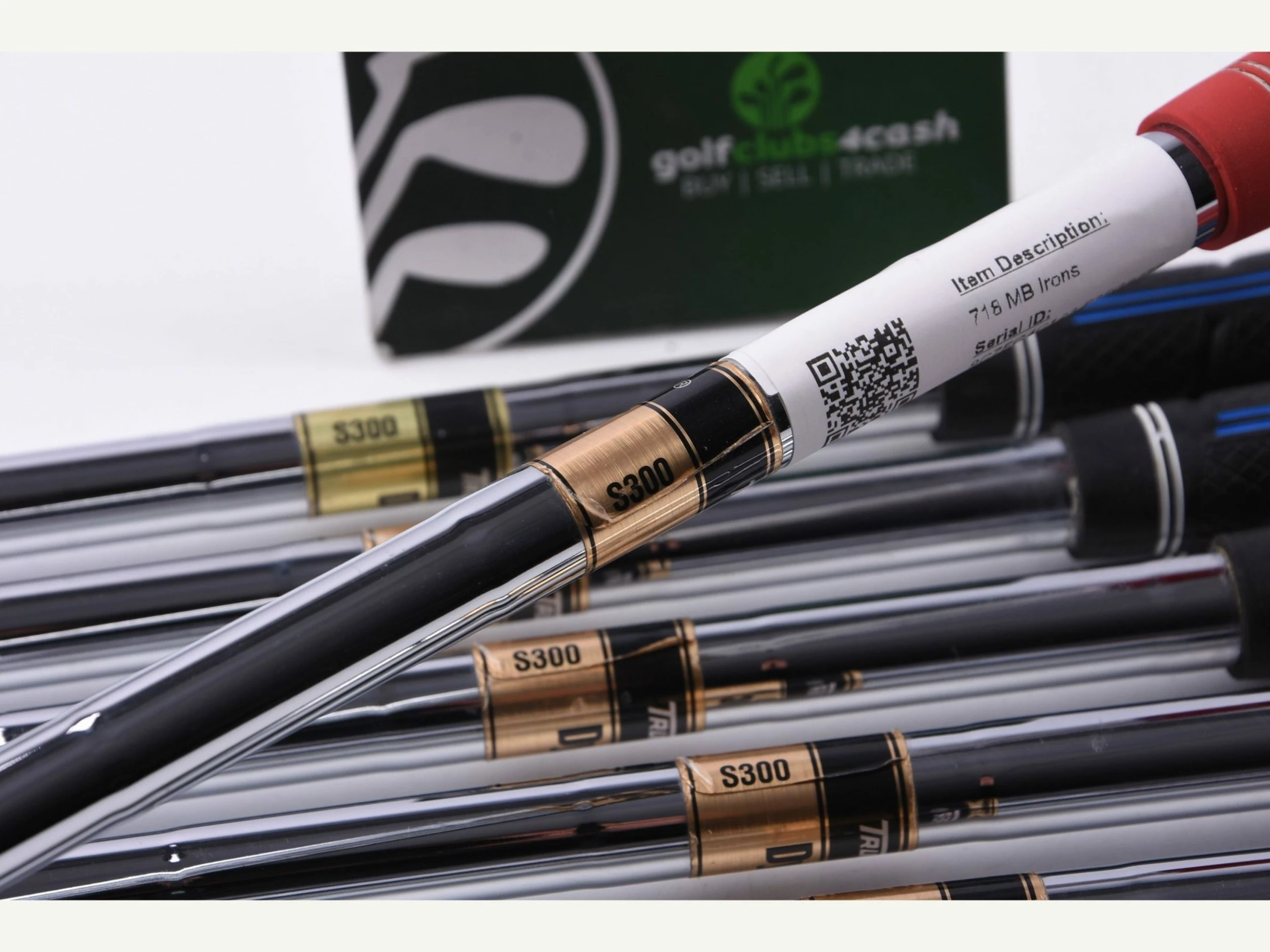 Titleist 718 MB Irons / 3-9 Iron / Stiff Flex True Temper Dynamic Gold S300 7 Titleist 718 MB Irons / 3-9 Iron / Stiff Flex True Temper Dynamic Gold S300 - Image 5