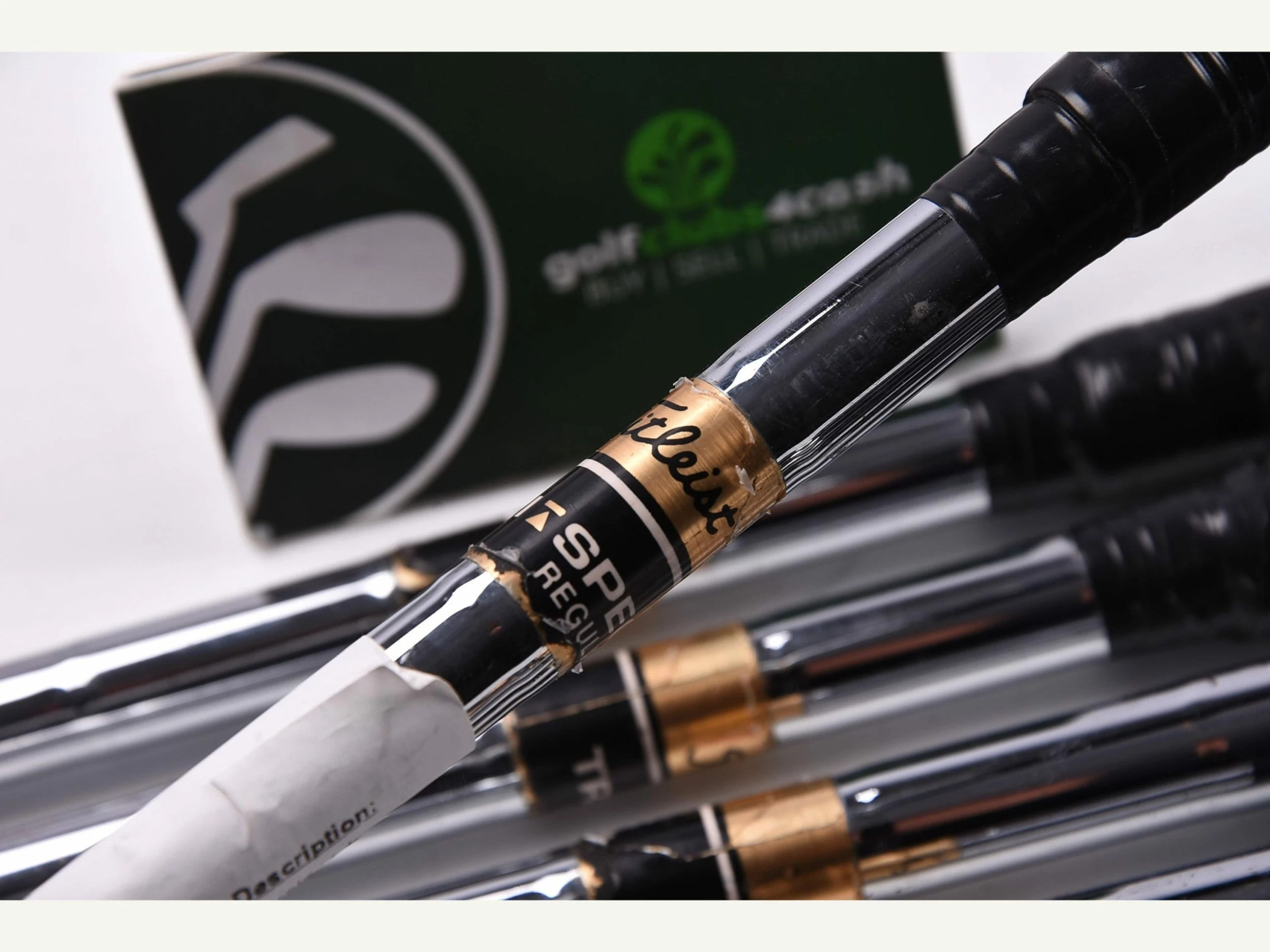 Titleist DCI Oversize+ Irons / 3-SW / Regular Flex Titleist Tri-Spec Shafts 8 Titleist DCI Oversize+ Irons / 3-SW / Regular Flex Titleist Tri-Spec Shafts - Image 6