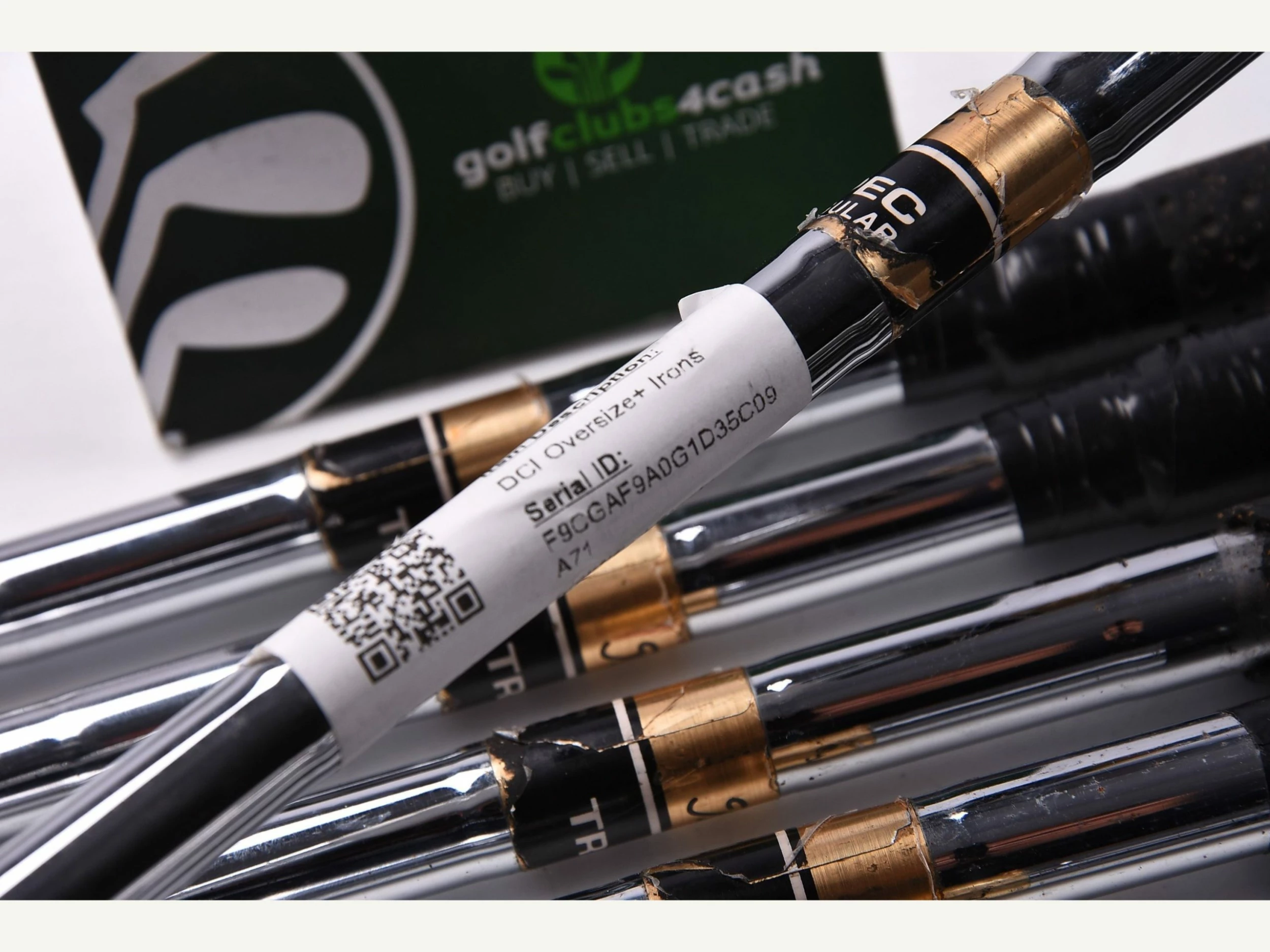 Titleist DCI Oversize+ Irons / 3-SW / Regular Flex Titleist Tri-Spec Shafts 9 Titleist DCI Oversize+ Irons / 3-SW / Regular Flex Titleist Tri-Spec Shafts - Image 7