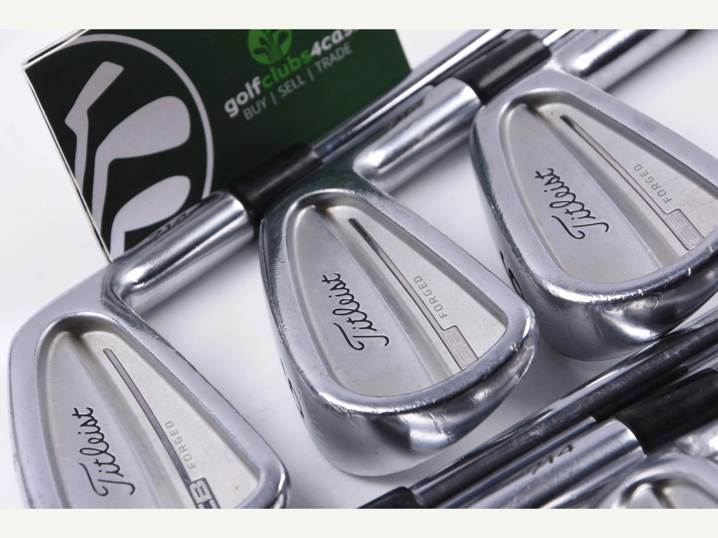 Titleist 714 CB Irons / 4-PW / Stiff Flex Dynamic Gold Shafts 3 Titleist 714 CB Irons / 4-PW / Stiff Flex Dynamic Gold Shafts