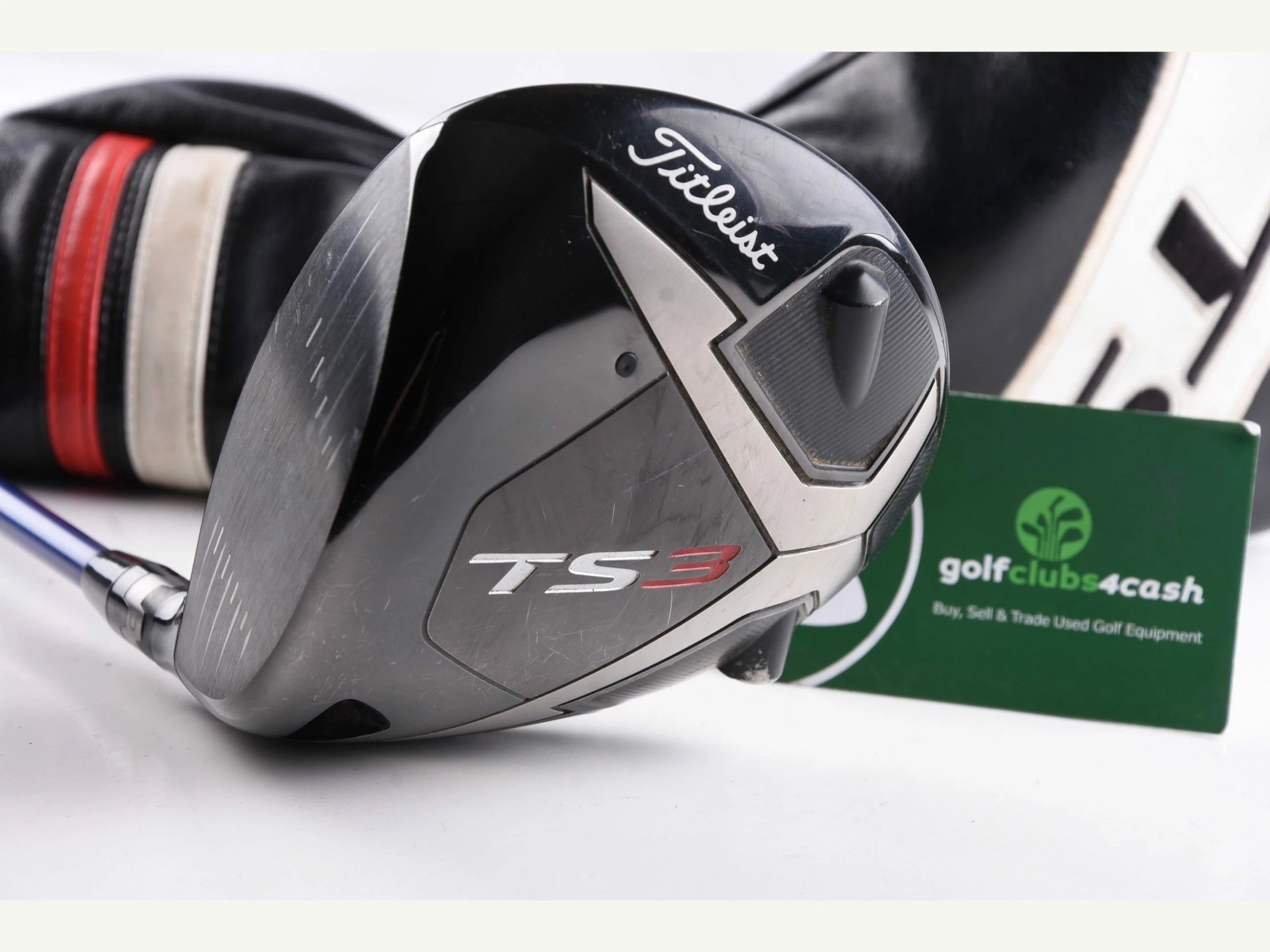 Left Hand Titleist TS3 Driver / 10.5 Degree / Regular Flex Diamana S+ 62 Shaft 3 Left Hand Titleist TS3 Driver / 10.5 Degree / Regular Flex Diamana S+ 62 Shaft