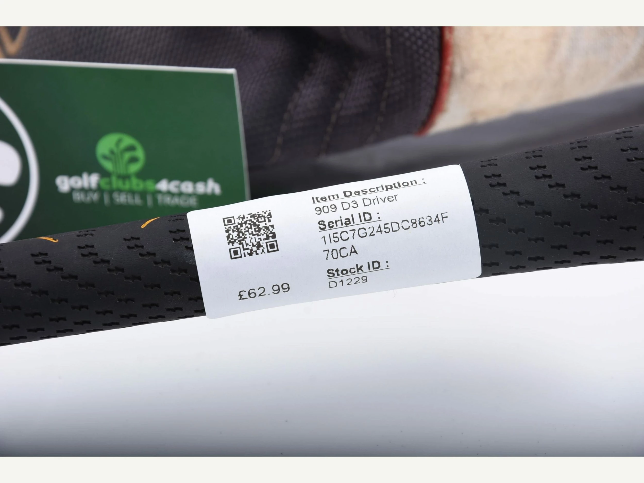 Titleist 909 D3 Driver / 9.5 Degree / Stiff Flex Aldila VooDoo Shaft 10 Titleist 909 D3 Driver / 9.5 Degree / Stiff Flex Aldila VooDoo Shaft - Image 8