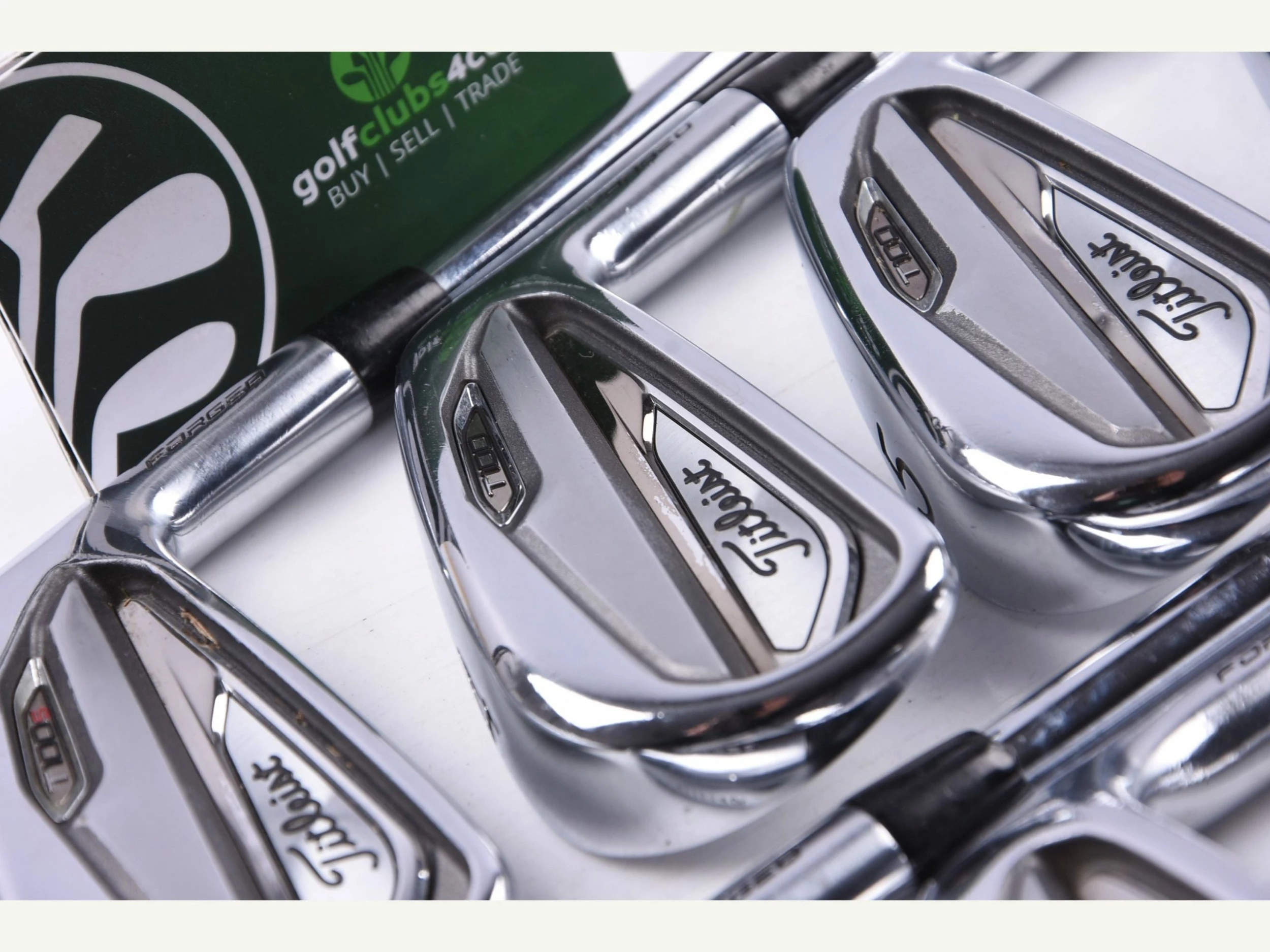 Titleist T100 2019 Irons / 3-PW / X-Flex Dynamic Gold X100 Shafts 3 Titleist T100 2019 Irons / 3-PW / X-Flex Dynamic Gold X100 Shafts