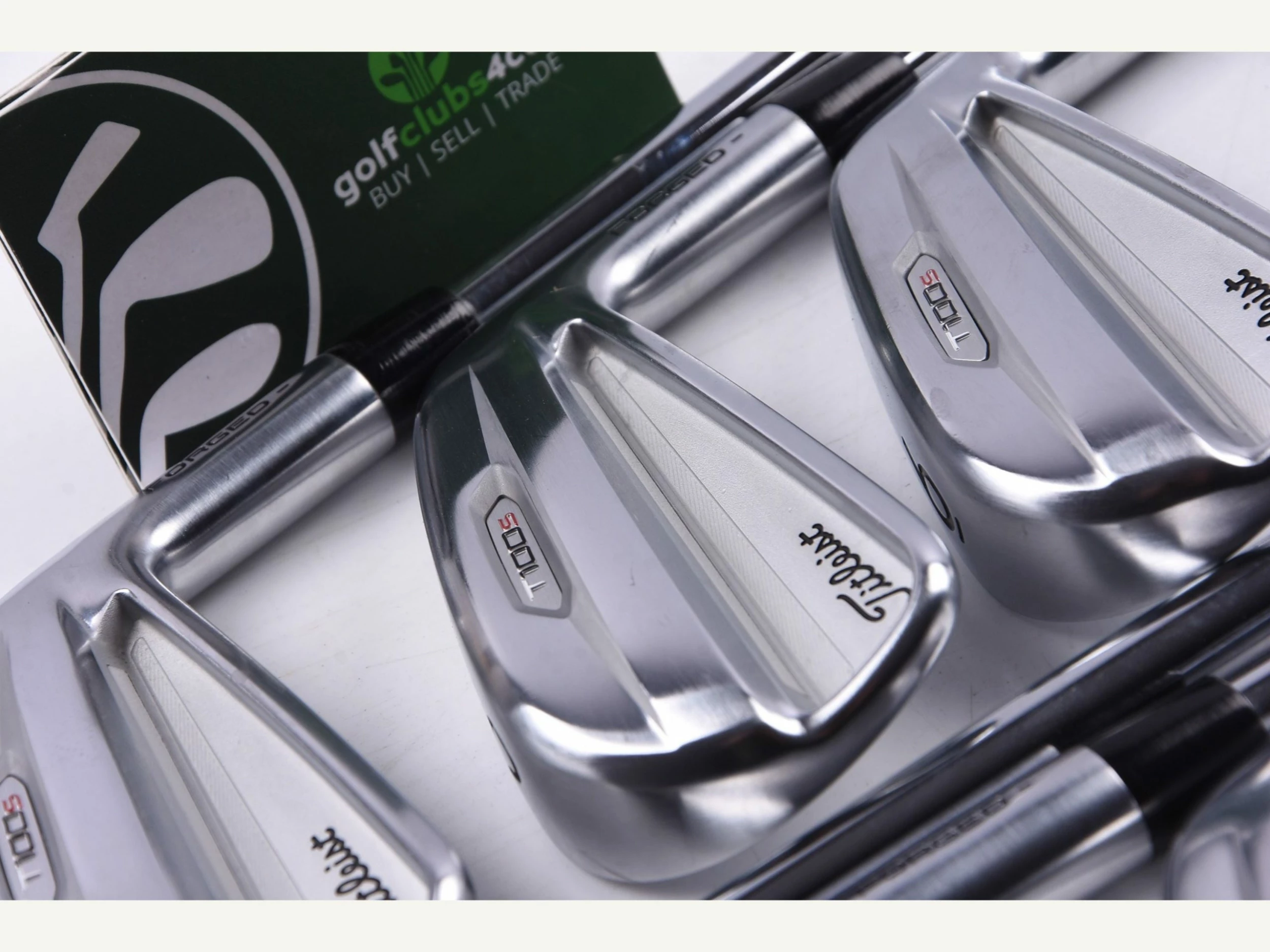 Titleist T100S 2021 Irons / 4-PW / Stiff Flex Project X LZ 120 Steel Shafts 3 Titleist T100S 2021 Irons / 4-PW / Stiff Flex Project X LZ 120 Steel Shafts