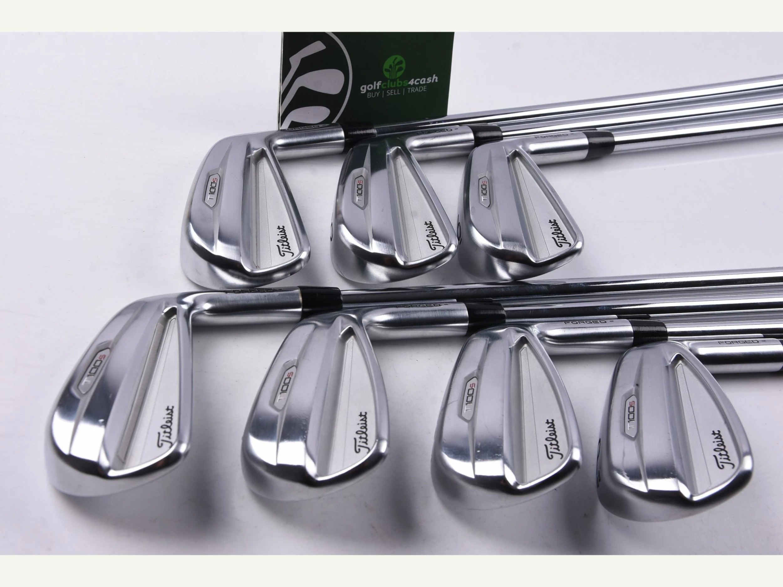 Titleist T100S 2021 Irons / 4-PW / Stiff Flex Project X LZ 120 Steel Shafts 4 Titleist T100S 2021 Irons / 4-PW / Stiff Flex Project X LZ 120 Steel Shafts - Image 2