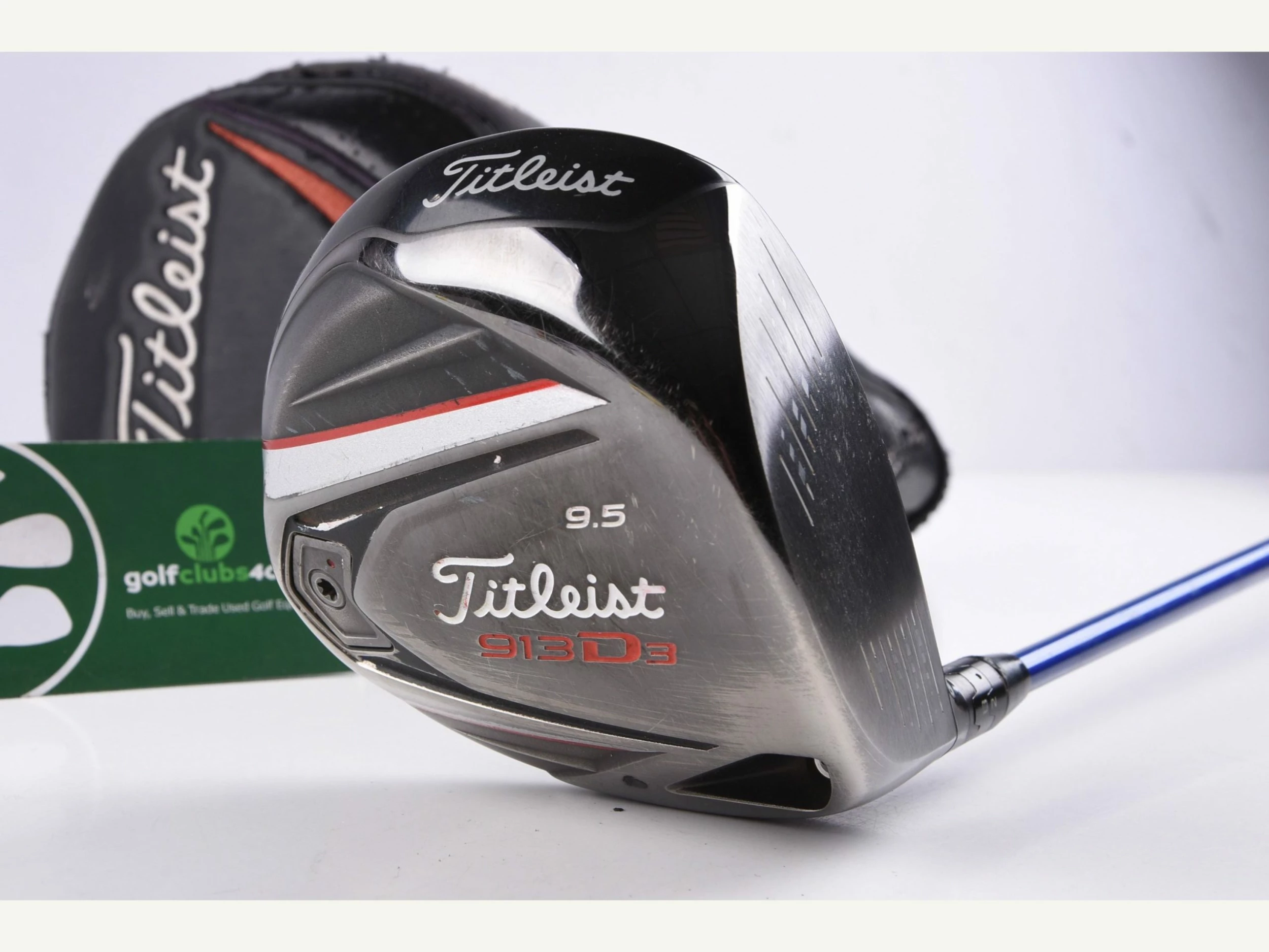 Titleist 913 D3 Driver / 9.5 Degree / Stiff Flex Diamana S+ 62 Shaft 3 Titleist 913 D3 Driver / 9.5 Degree / Stiff Flex Diamana S+ 62 Shaft