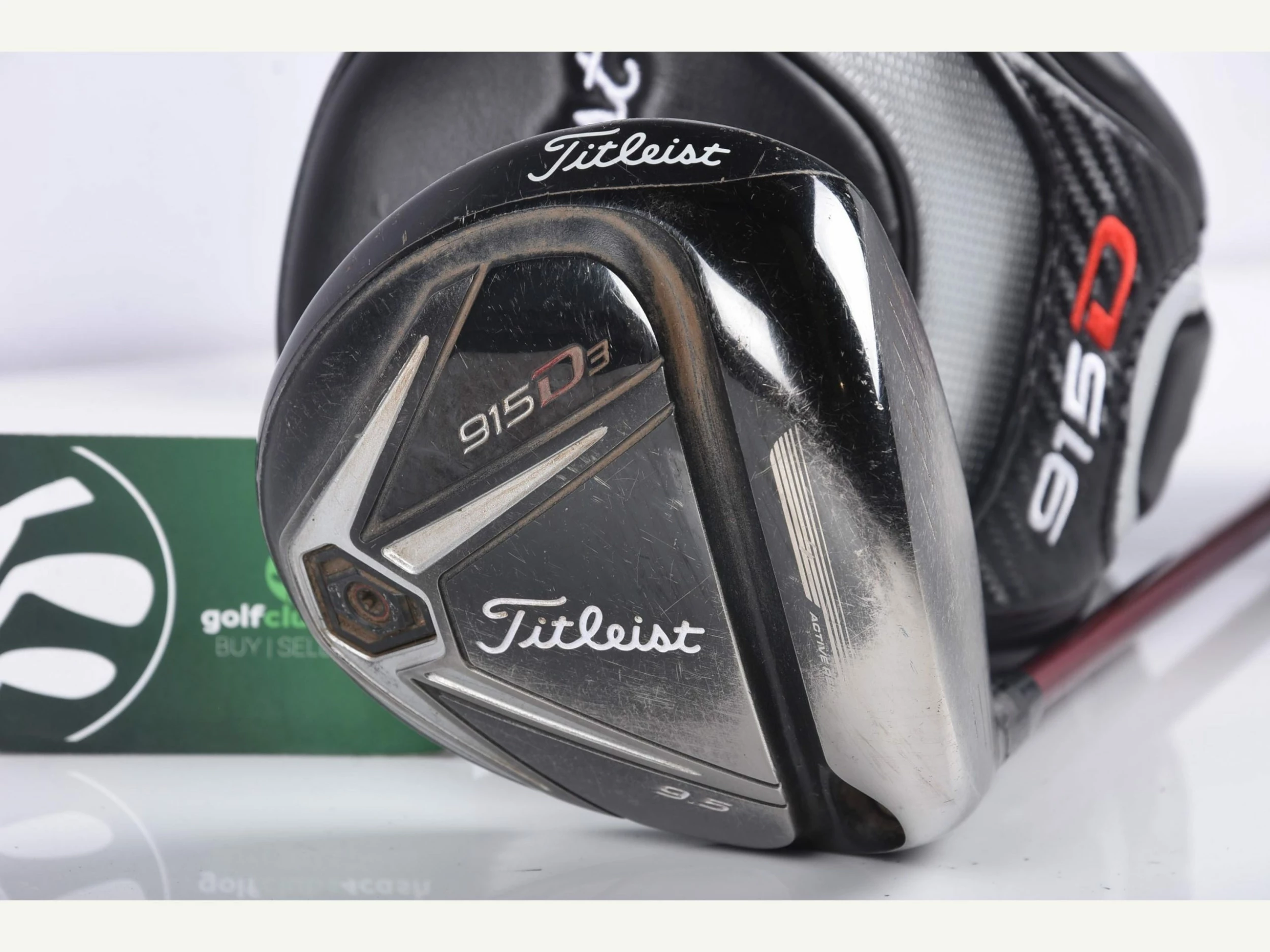 Titleist 915 D3 Driver / 9.5 Degree / Regular Flex Bassara 50 Shaft 3 Titleist 915 D3 Driver / 9.5 Degree / Regular Flex Bassara 50 Shaft