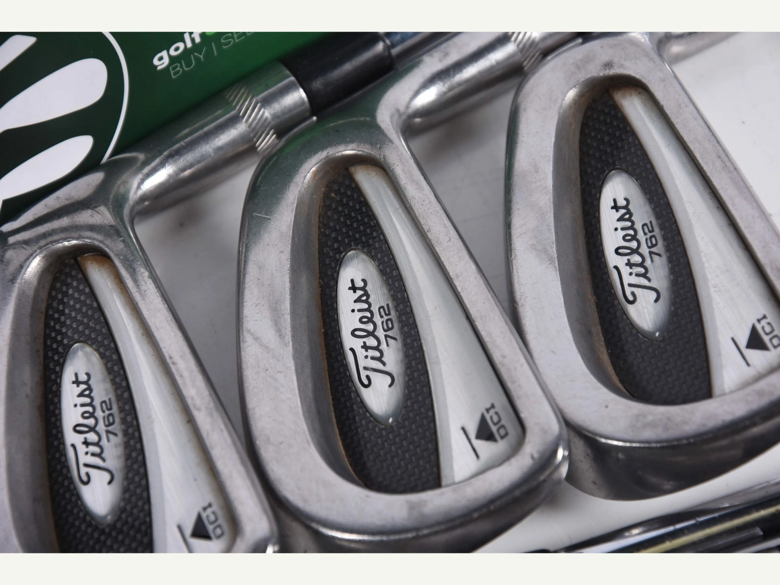 Titleist DCI 762 Irons / 4-9 / Stiff Flex True Temper Dynamic Shafts 3 Titleist DCI 762 Irons / 4-9 / Stiff Flex True Temper Dynamic Shafts