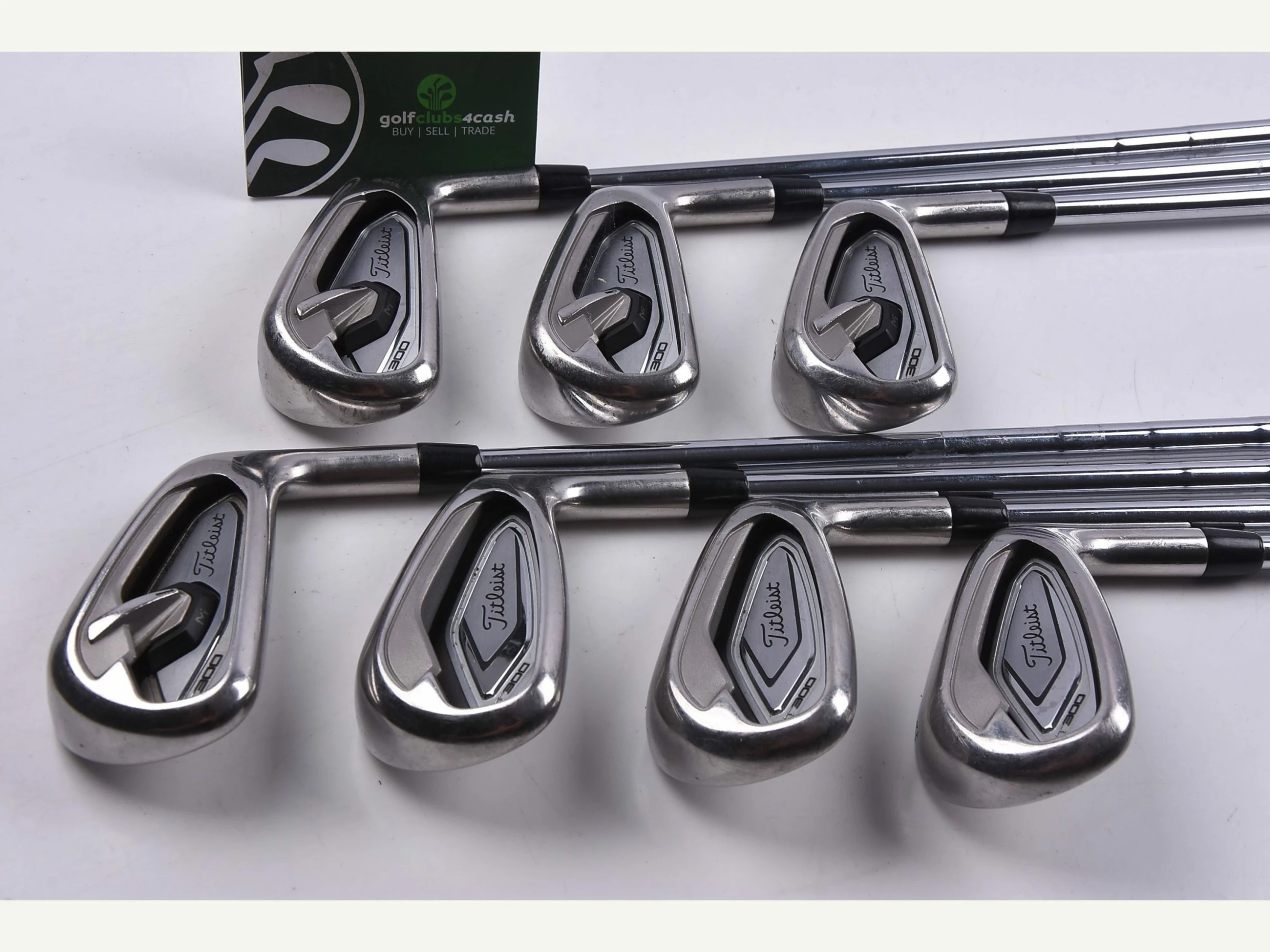 Titleist T300 2019 Irons / 4-PW / Regular Flex KBS Tour Shafts 4 Titleist T300 2019 Irons / 4-PW / Regular Flex KBS Tour Shafts - Image 2