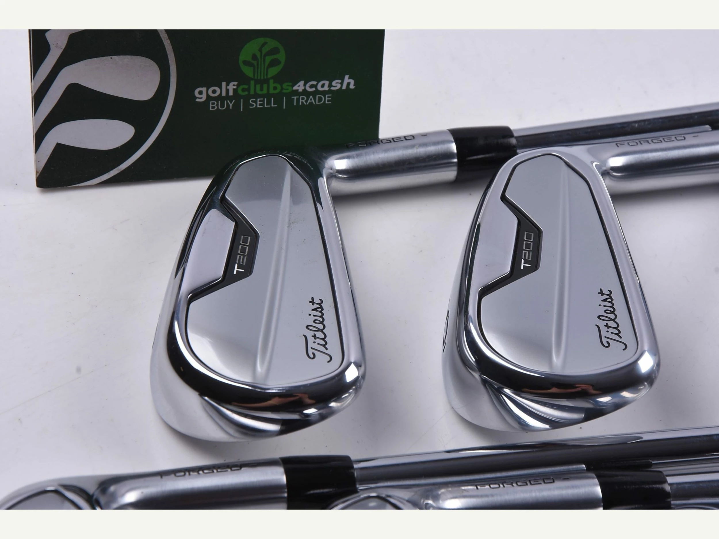 Titleist T200 2021 Irons / 5-PW+48 Degree / Stiff Flex AMT Black S300 Shafts 3 Titleist T200 2021 Irons / 5-PW+48 Degree / Stiff Flex AMT Black S300 Shafts