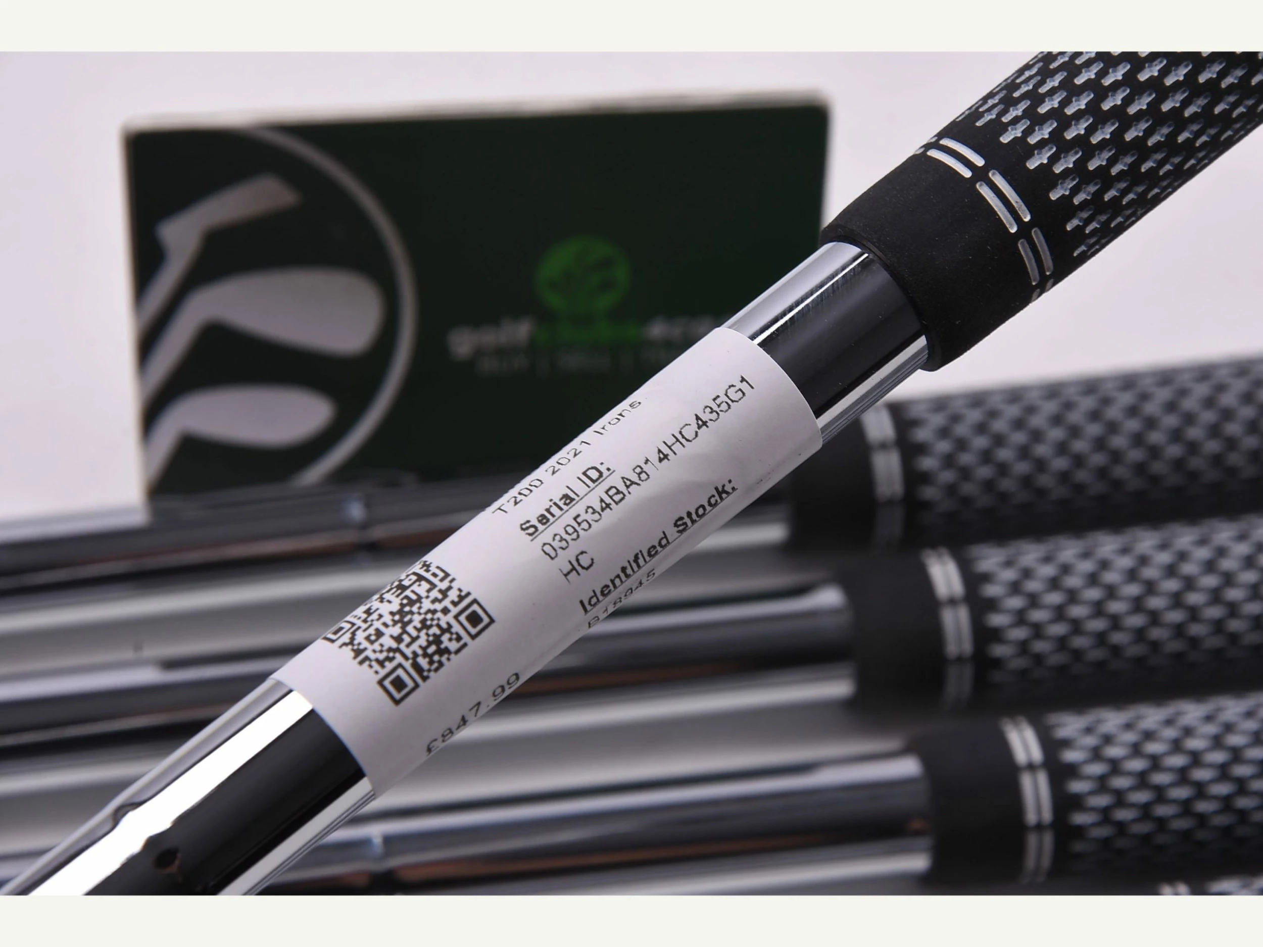 Titleist T200 2021 Irons / 5-PW+48 Degree / Stiff Flex AMT Black S300 Shafts 8 Titleist T200 2021 Irons / 5-PW+48 Degree / Stiff Flex AMT Black S300 Shafts - Image 6