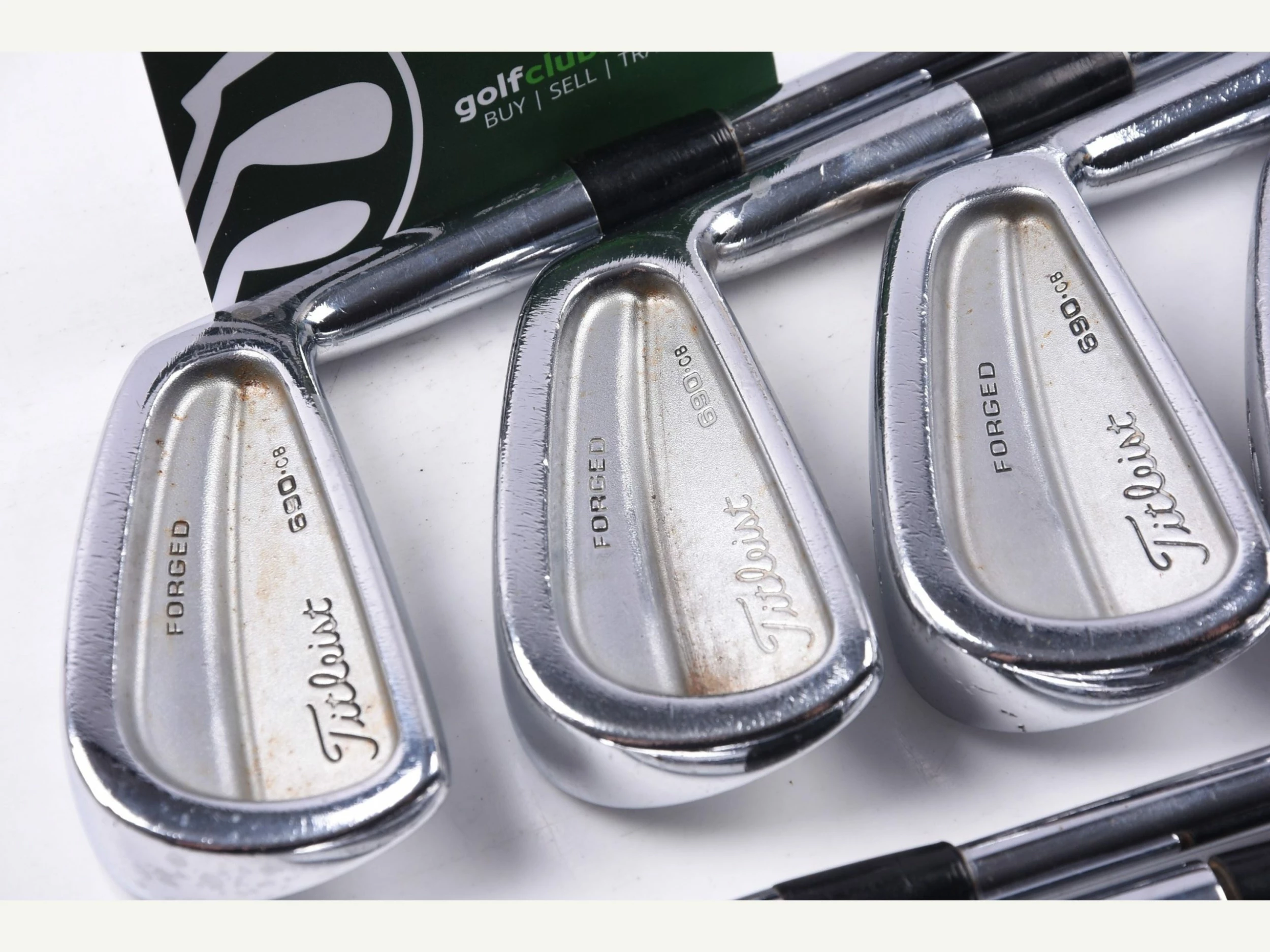 Titleist 690.CB Irons / 3-PW / Stiff Flex Dynamic Gold S300 3 Titleist 690.CB Irons / 3-PW / Stiff Flex Dynamic Gold S300