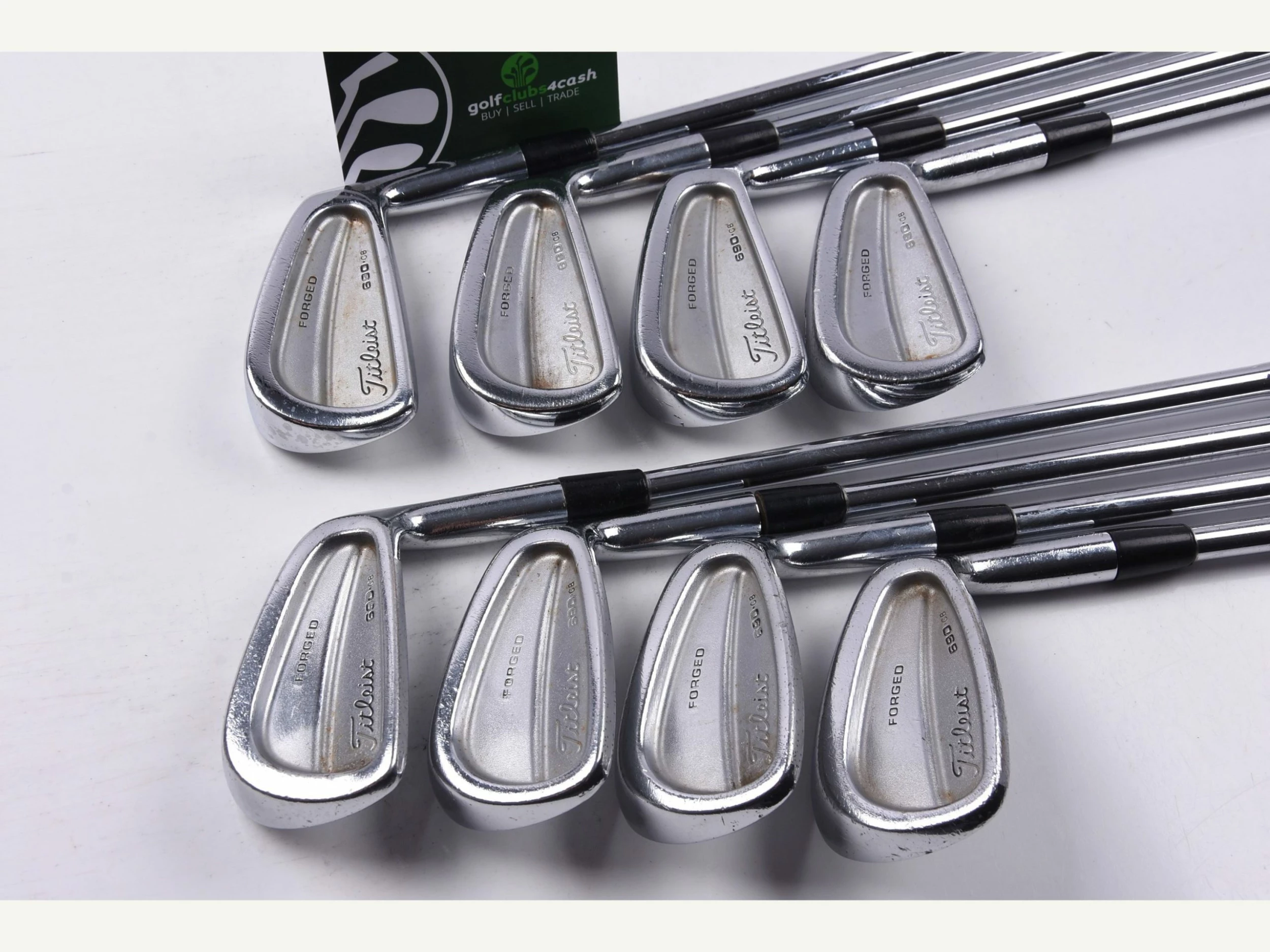 Titleist 690.CB Irons / 3-PW / Stiff Flex Dynamic Gold S300 4 Titleist 690.CB Irons / 3-PW / Stiff Flex Dynamic Gold S300 - Image 2