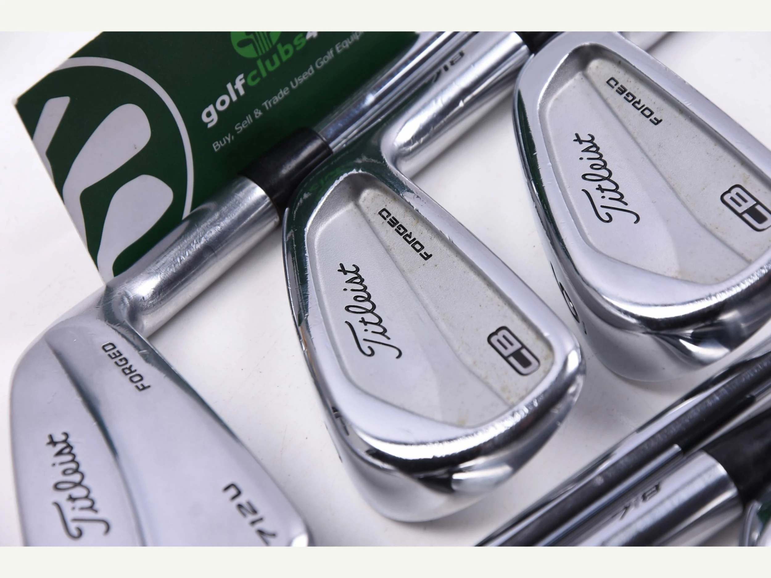 Titleist 718 CB Irons / 4-PW / Regular Flex Steel Shafts 3 Titleist 718 CB Irons / 4-PW / Regular Flex Steel Shafts