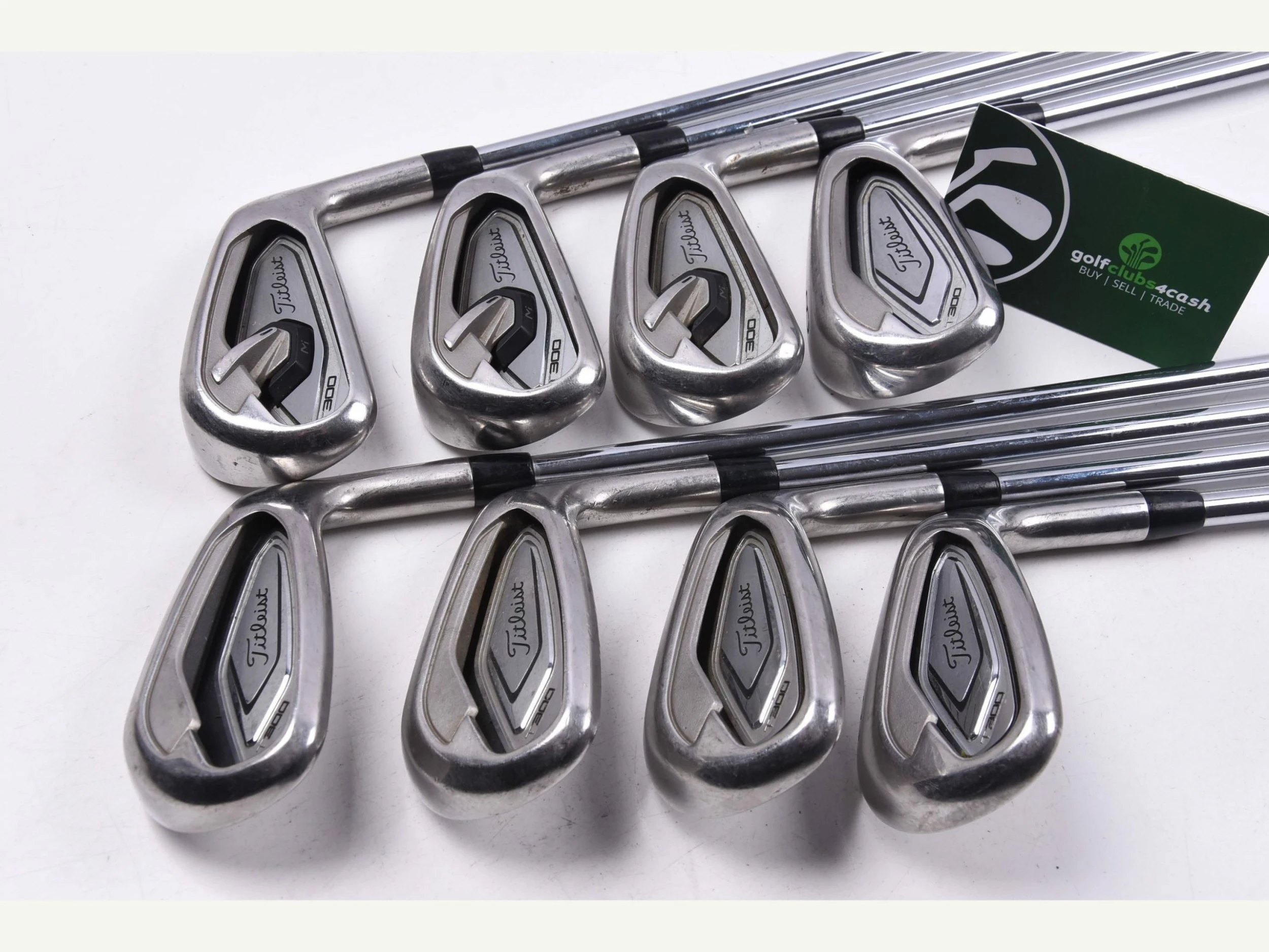 Titleist T300 Irons / 5-PW+48+53 / Regular Flex AMT Red R300 Shafts 4 Titleist T300 Irons / 5-PW+48+53 / Regular Flex AMT Red R300 Shafts - Image 2