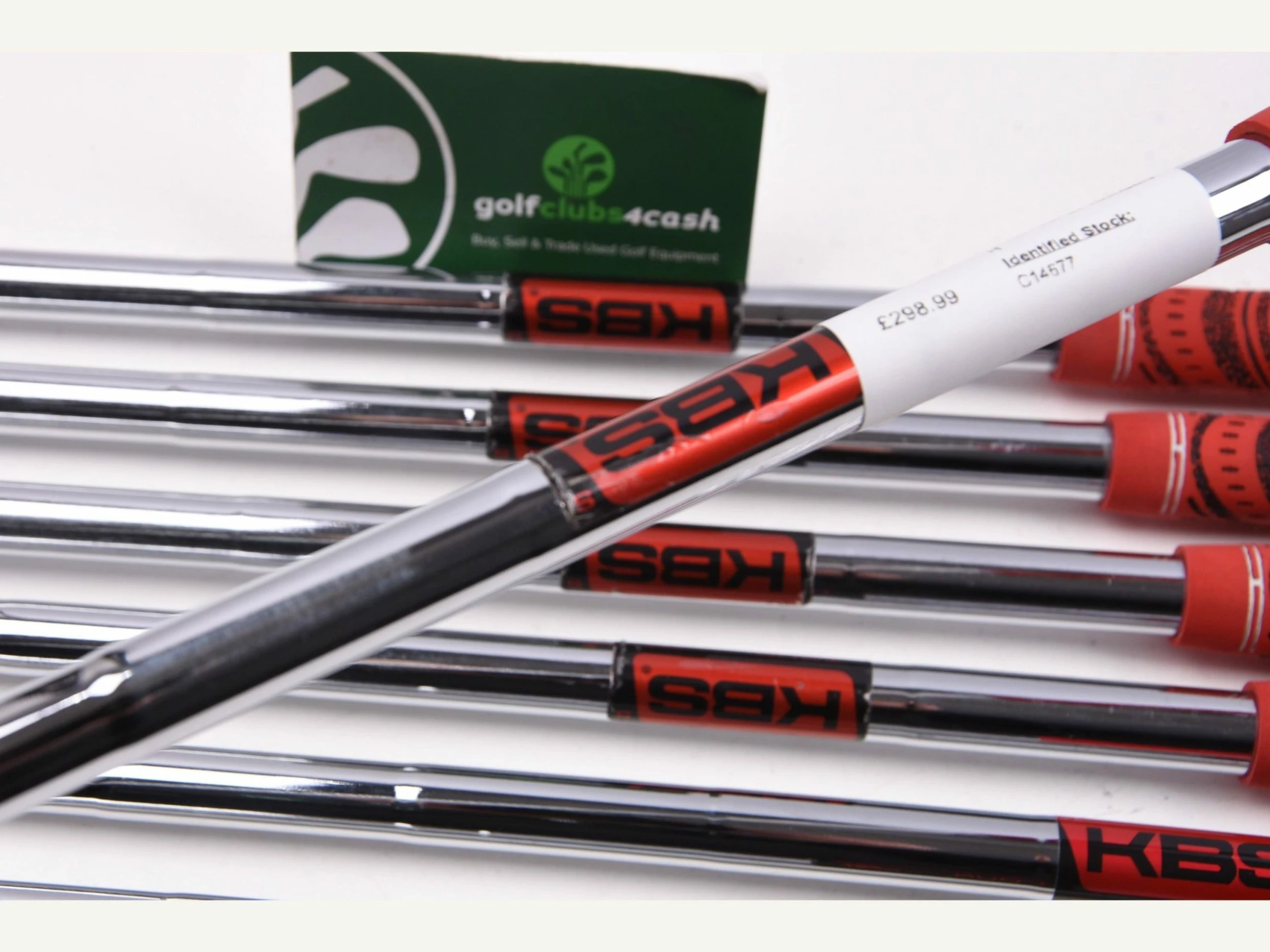 Titleist 714 CB Irons / 3-PW / Stiff Flex KBS Tour Shafts 7 Titleist 714 CB Irons / 3-PW / Stiff Flex KBS Tour Shafts - Image 5