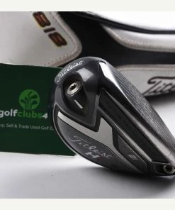 Titleist 818 H1 #3 Hybrid / 21 Degree / Stiff Flex HZRDUS Smoke Black RDX 80