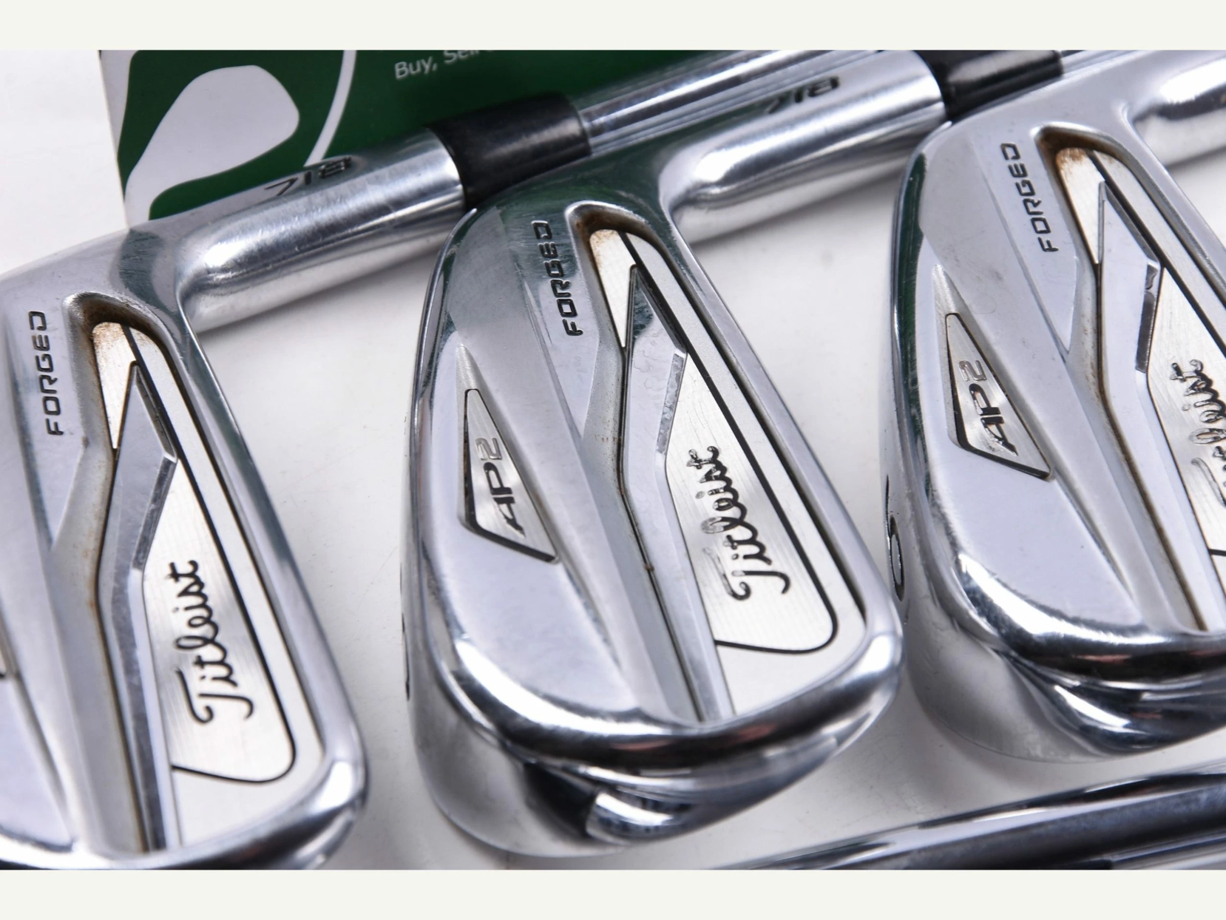 Titleist 718 AP2 Irons / 4-PW / X-Flex KBS Tour Shafts 3 Titleist 718 AP2 Irons / 4-PW / X-Flex KBS Tour Shafts