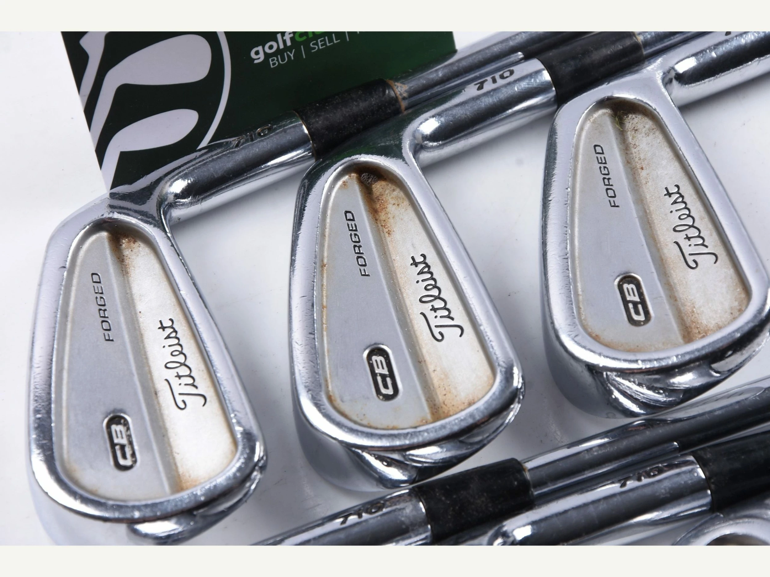 Titleist 710 CB Irons / 5-PW / Stiff Flex Dynamic Gold Shafts 3 Titleist 710 CB Irons / 5-PW / Stiff Flex Dynamic Gold Shafts
