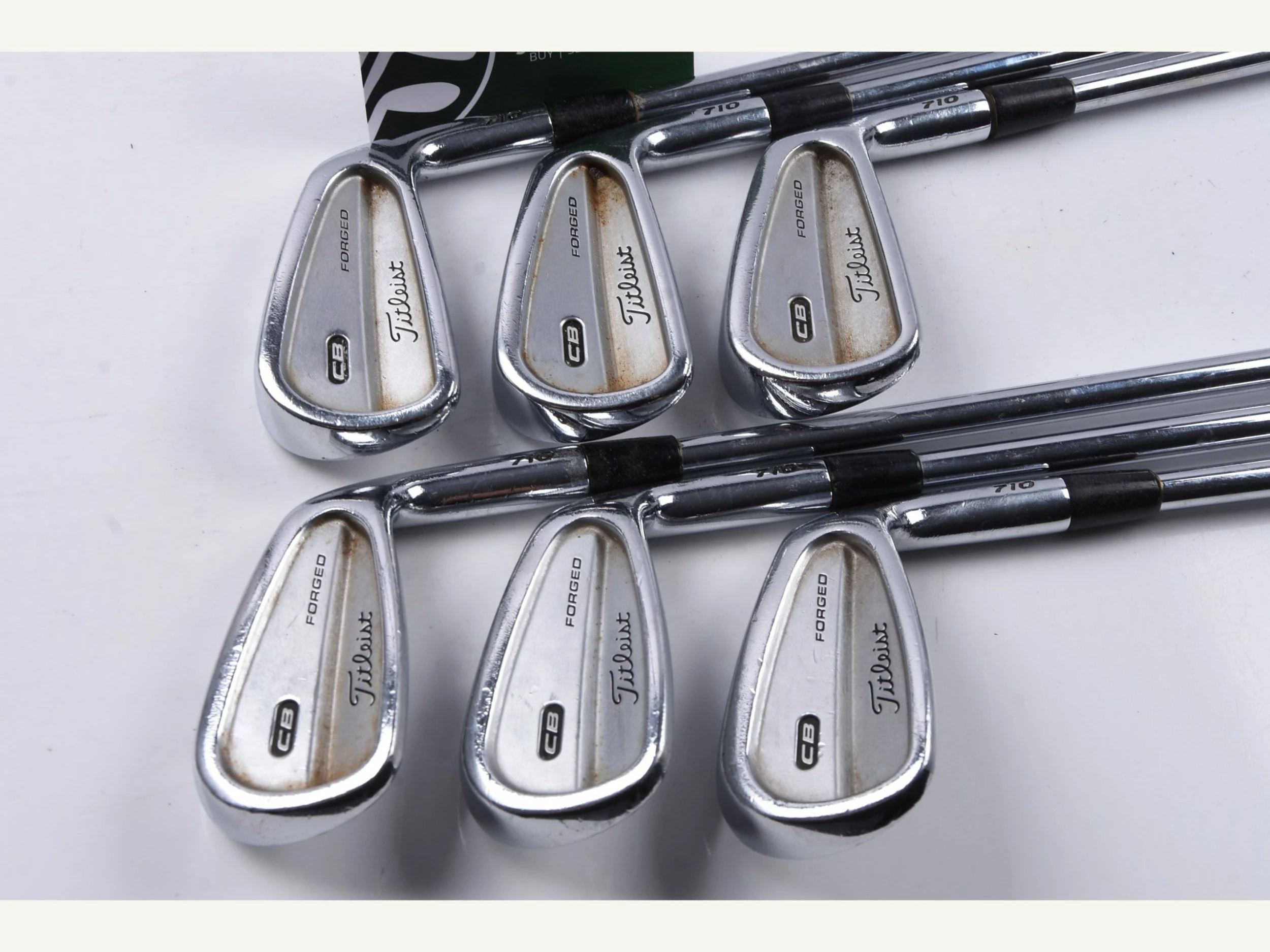 Titleist 710 CB Irons / 5-PW / Stiff Flex Dynamic Gold Shafts 4 Titleist 710 CB Irons / 5-PW / Stiff Flex Dynamic Gold Shafts - Image 2
