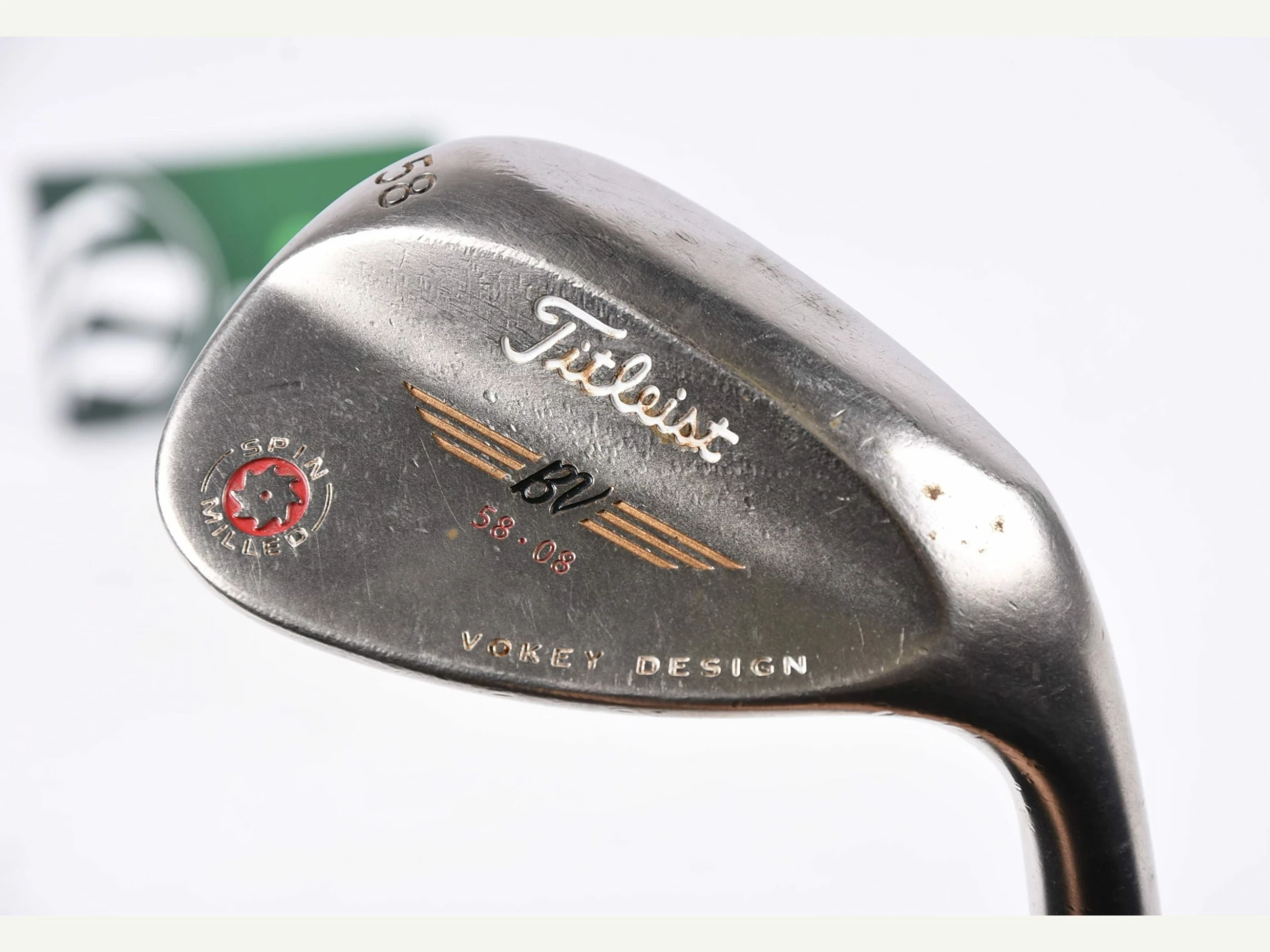 Titleist Vokey Spin Milled 2005 Lob Wedge / 58 Degree / Wedge Flex Vokey Design 3 Titleist Vokey Spin Milled 2005 Lob Wedge / 58 Degree / Wedge Flex Vokey Design