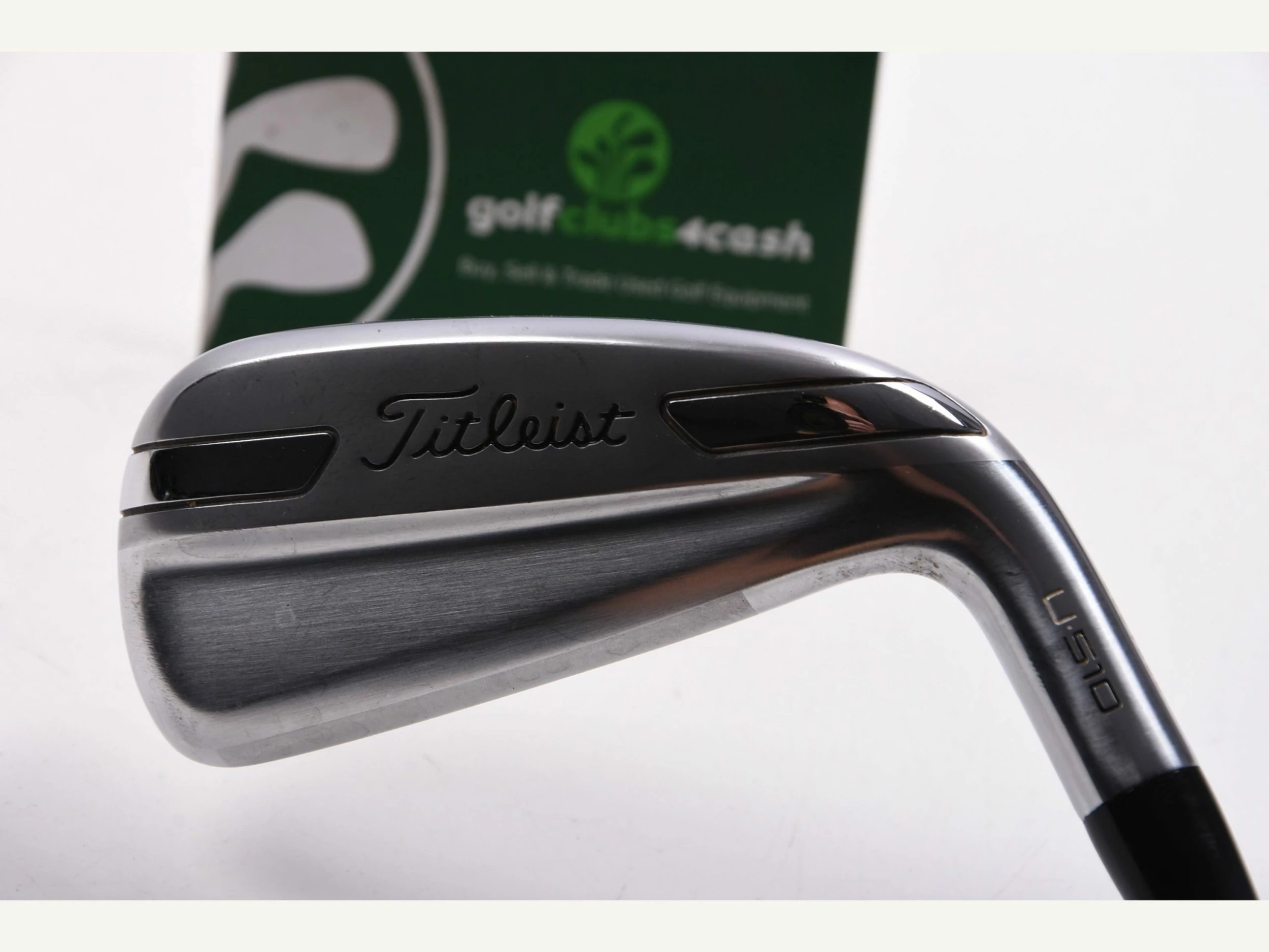 Titleist U510 #4 Iron / 22 Degree / Regular Flex HZRDUS Smoke Black 80 Shaft 3 Titleist U510 #4 Iron / 22 Degree / Regular Flex HZRDUS Smoke Black 80 Shaft