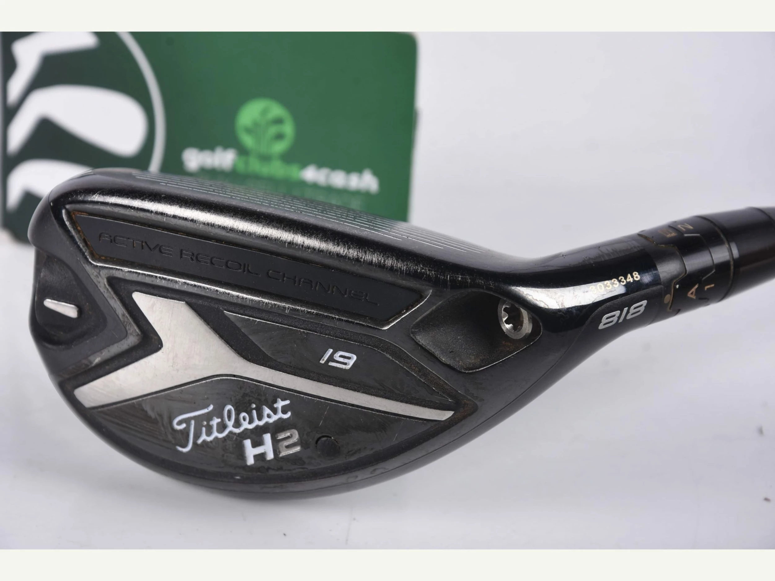 Titleist 818 H2 #3 Hybrid / 19 Degree / Stiff Flex Aldila Rogue M-AX 85 Shaft 4 Titleist 818 H2 #3 Hybrid / 19 Degree / Stiff Flex Aldila Rogue M-AX 85 Shaft - Image 2