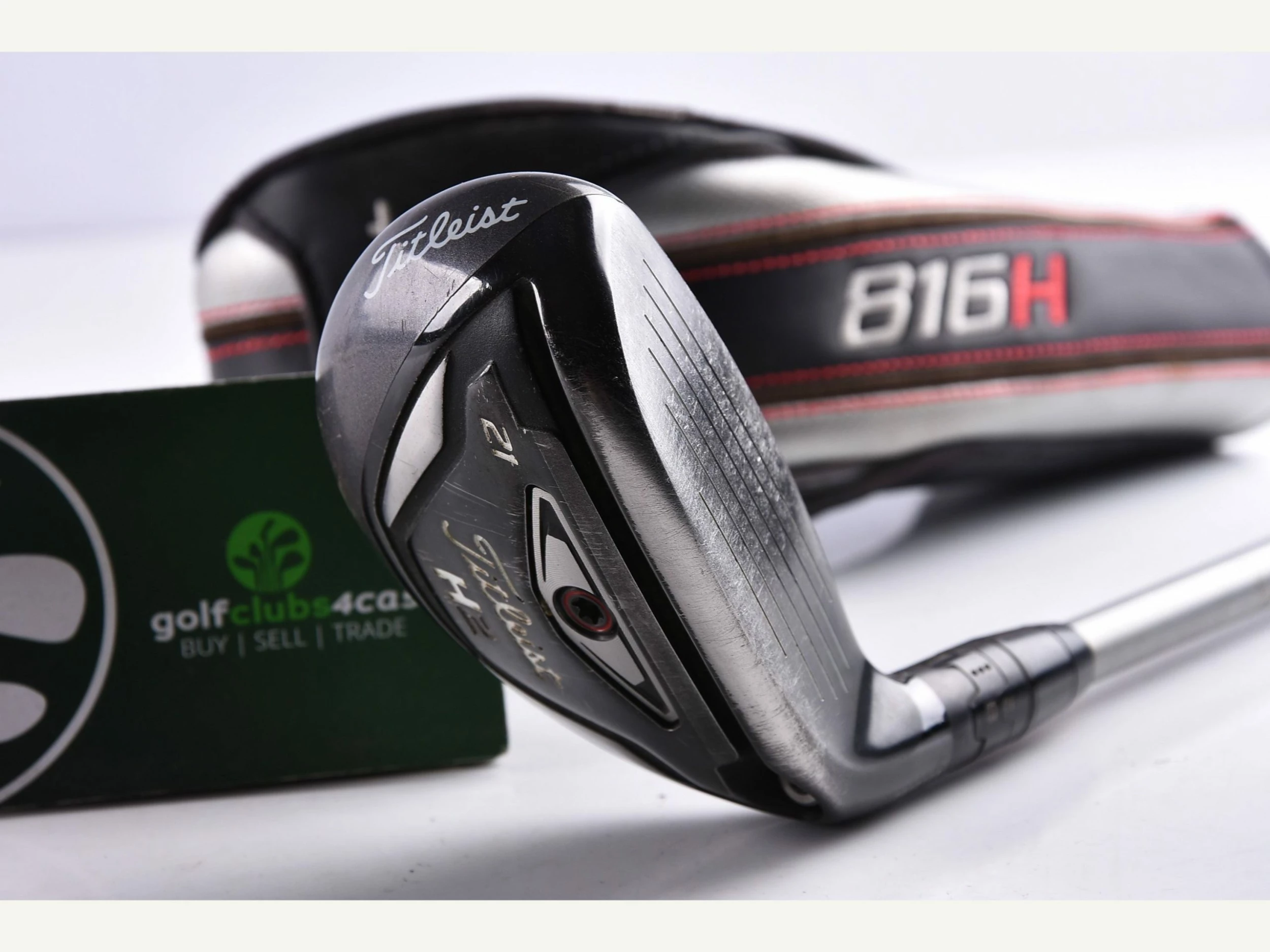 Titleist 816 H2 #3 Hybrid / 21 Degree / Stiff Flex Diamana S+Plus 70 Shaft 3 Titleist 816 H2 #3 Hybrid / 21 Degree / Stiff Flex Diamana S+Plus 70 Shaft