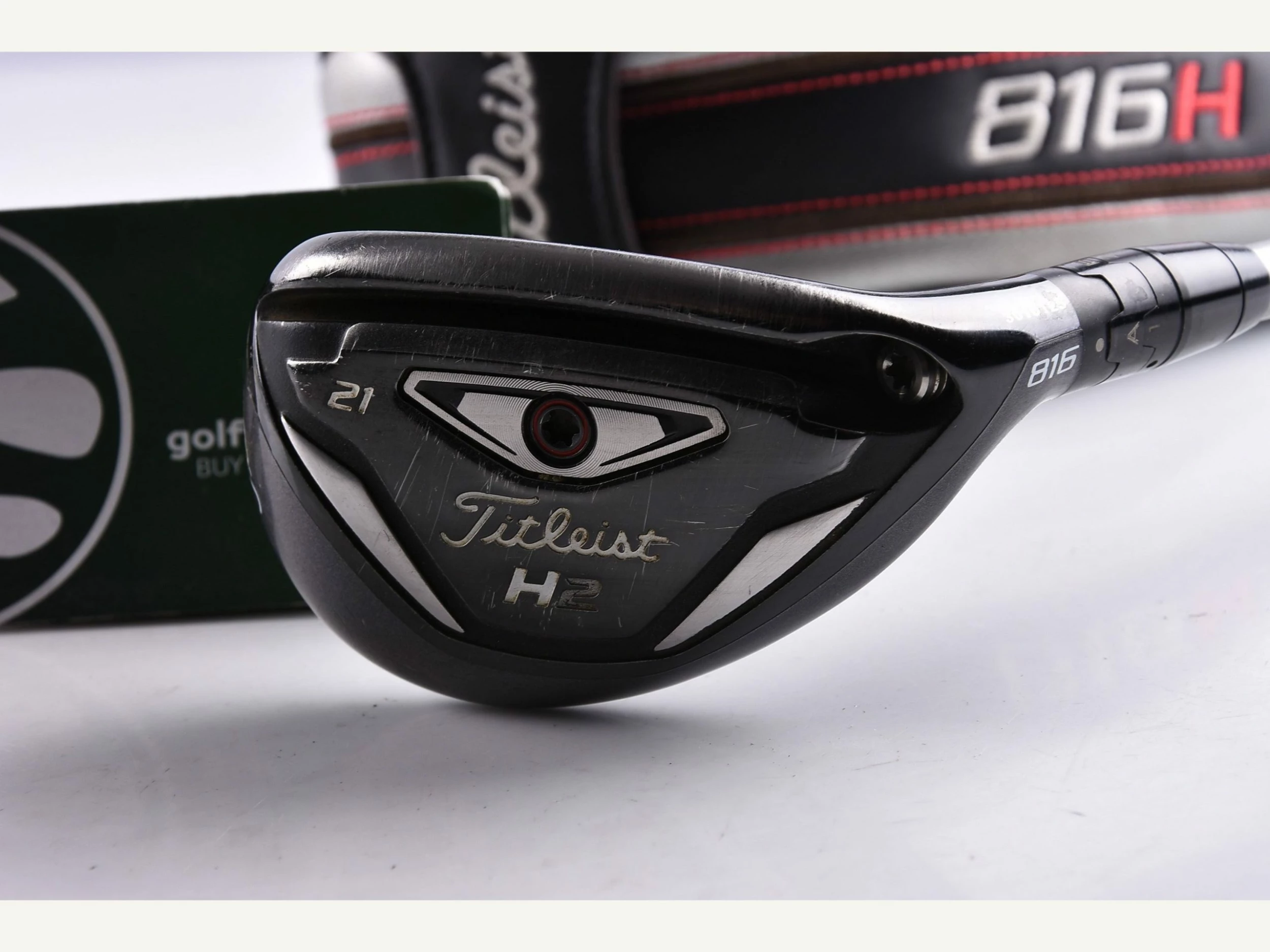 Titleist 816 H2 #3 Hybrid / 21 Degree / Stiff Flex Diamana S+Plus 70 Shaft 4 Titleist 816 H2 #3 Hybrid / 21 Degree / Stiff Flex Diamana S+Plus 70 Shaft - Image 2