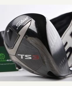 Titleist TS3 Driver / 10.5 Degree / Stiff Flex HZRDUS Smoke Black 60 Shaft
