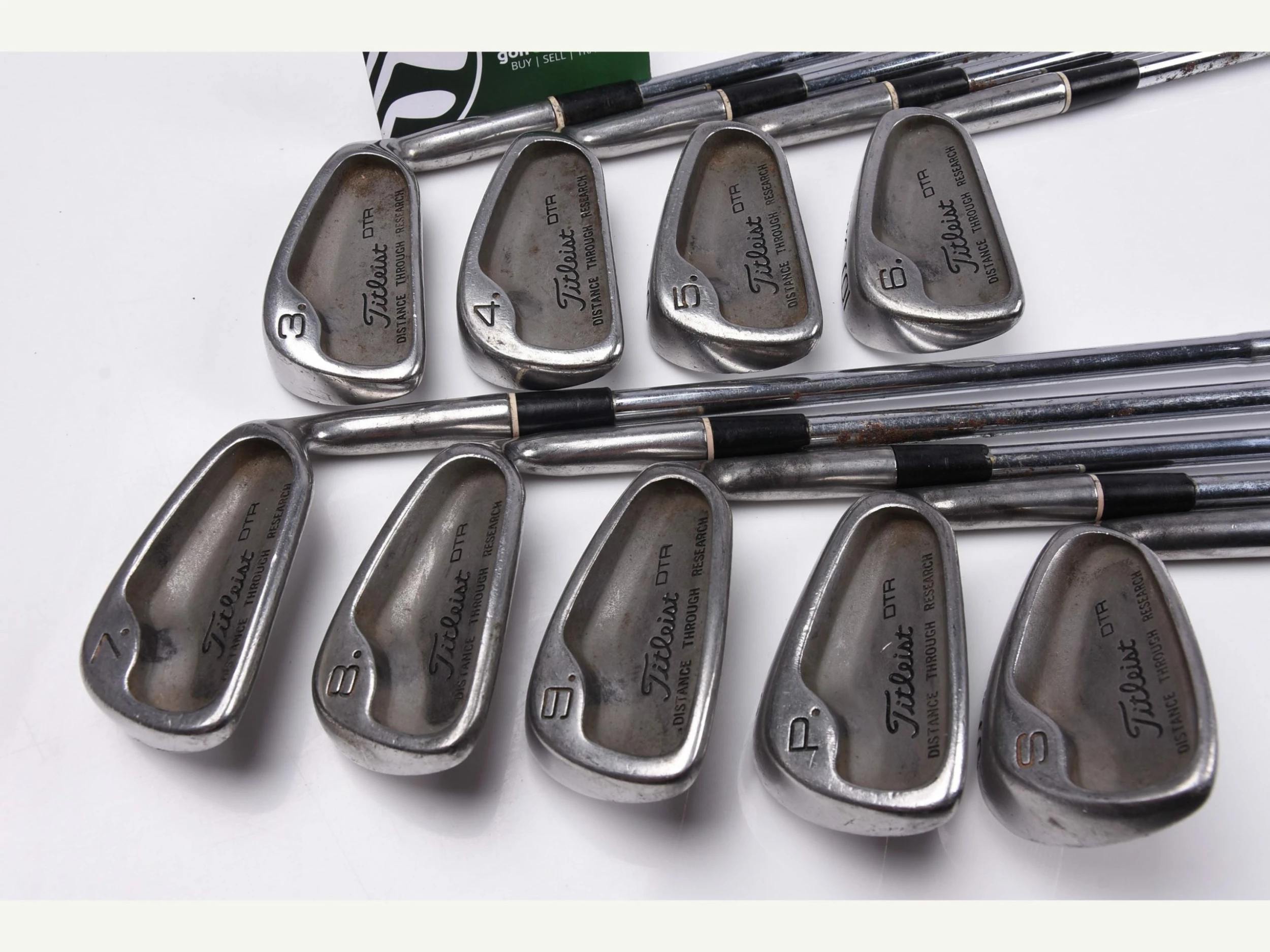 Titleist DTR Irons / 3-SW / Regular Flex Dynamic Gold R300U Shafts 4 Titleist DTR Irons / 3-SW / Regular Flex Dynamic Gold R300U Shafts - Image 2