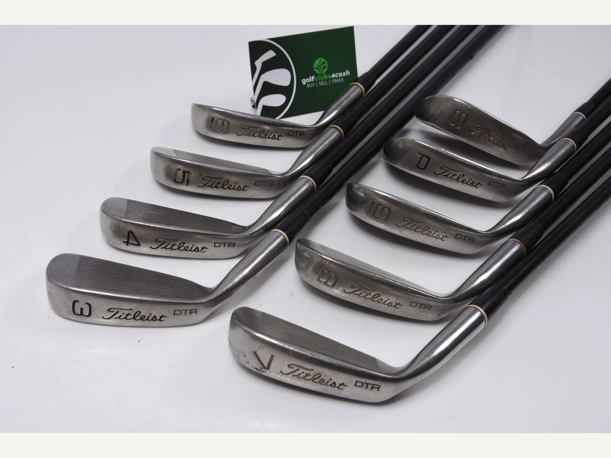 Titleist DTR Irons / 3-PW / Regular Flex Titliest MR-30 Shafts 6 Titleist DTR Irons / 3-PW / Regular Flex Titliest MR-30 Shafts - Image 4