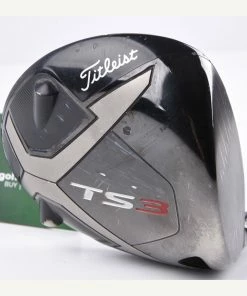 Titleist TS3 Driver / 9.5 Degree / Stiff Flex Hzrdus Smoke Black 60 Shaft