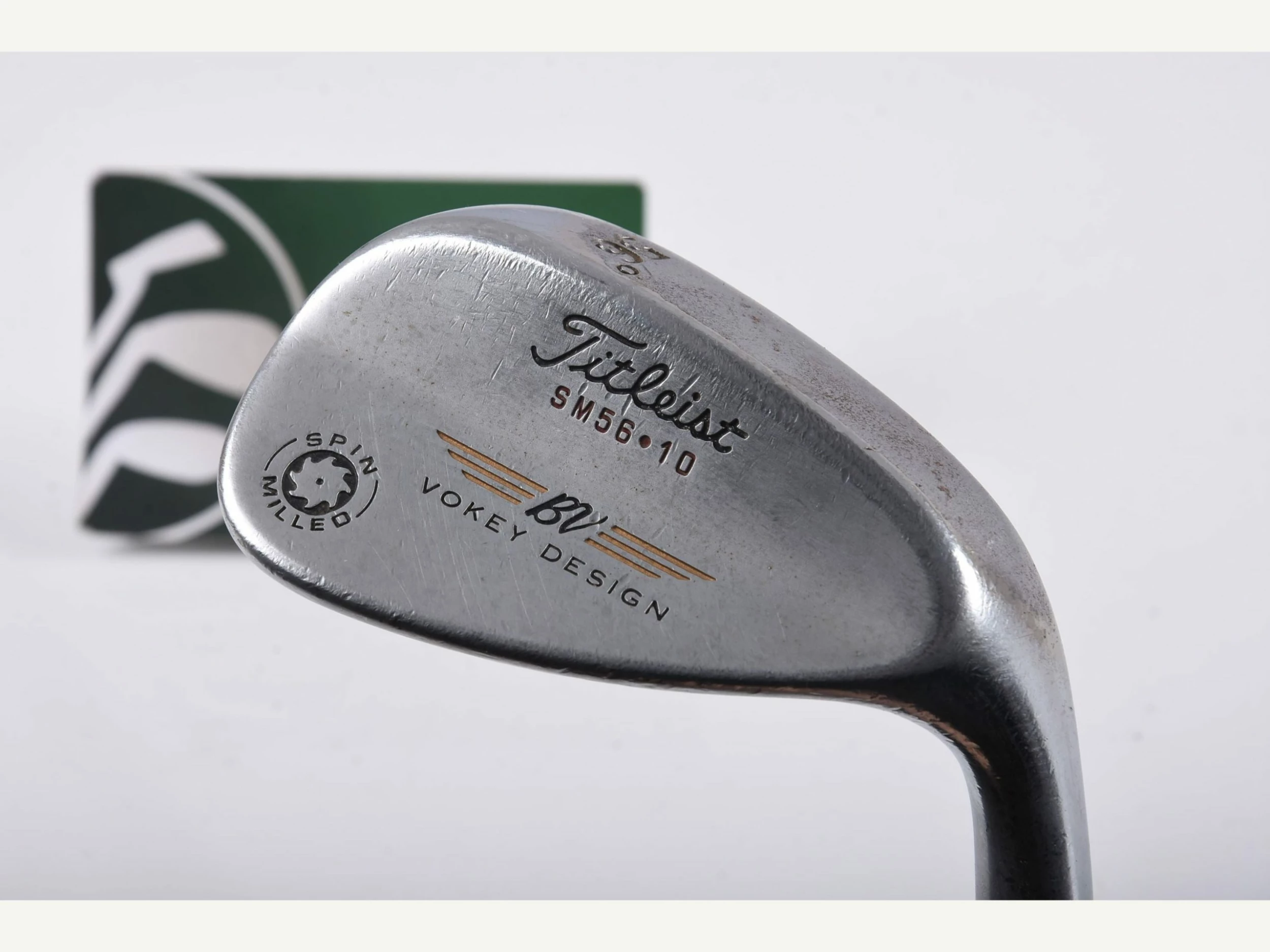 Titleist Spin Milled Sand Wedge / 56 Degree / Wedge Flex Steel Shaft 3 Titleist Spin Milled Sand Wedge / 56 Degree / Wedge Flex Steel Shaft