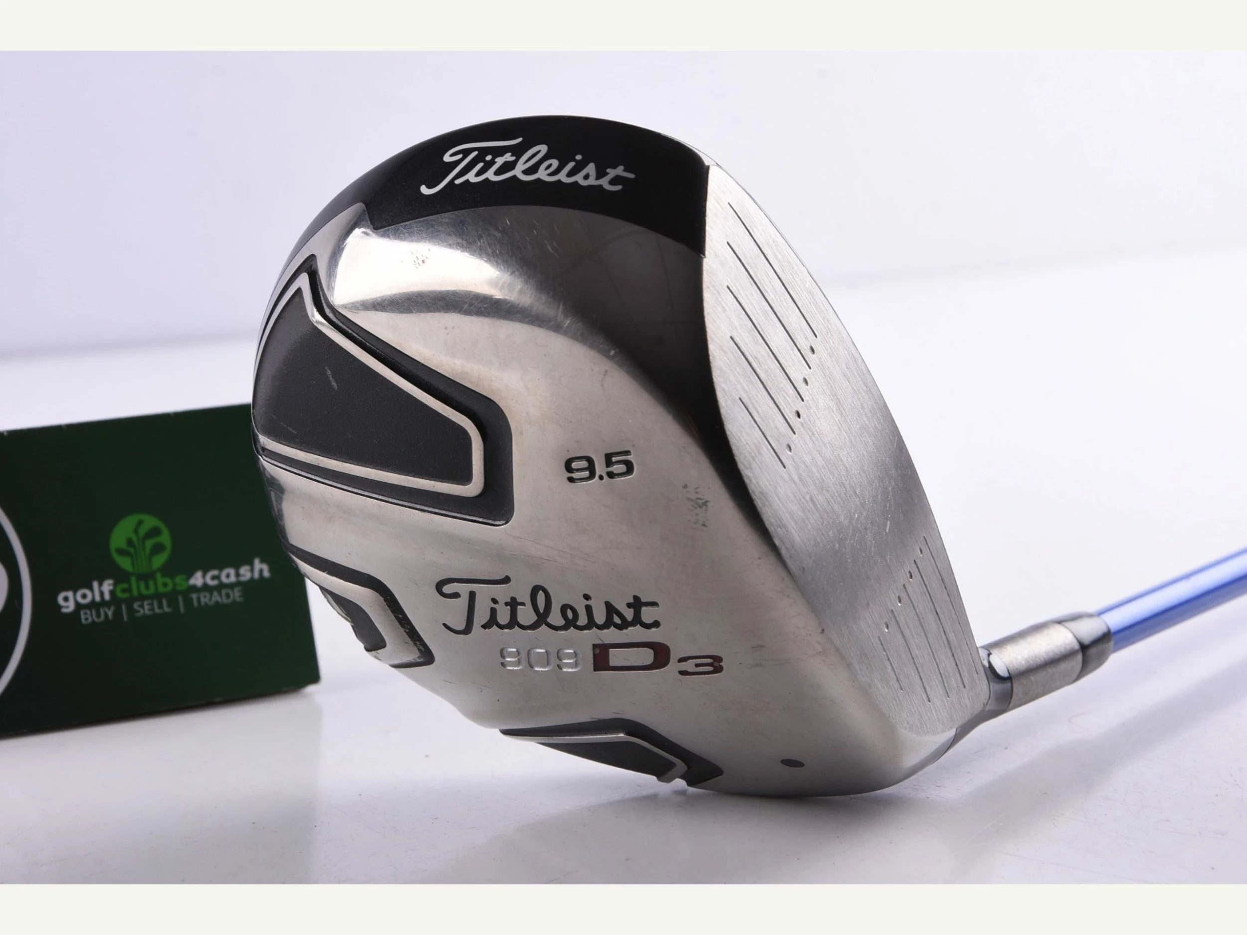 Titleist 909 D3 Driver / 9.5 Degree / Stiff Flex Grafalloy Prolaunch Blue Shaft 3 Titleist 909 D3 Driver / 9.5 Degree / Stiff Flex Grafalloy Prolaunch Blue Shaft