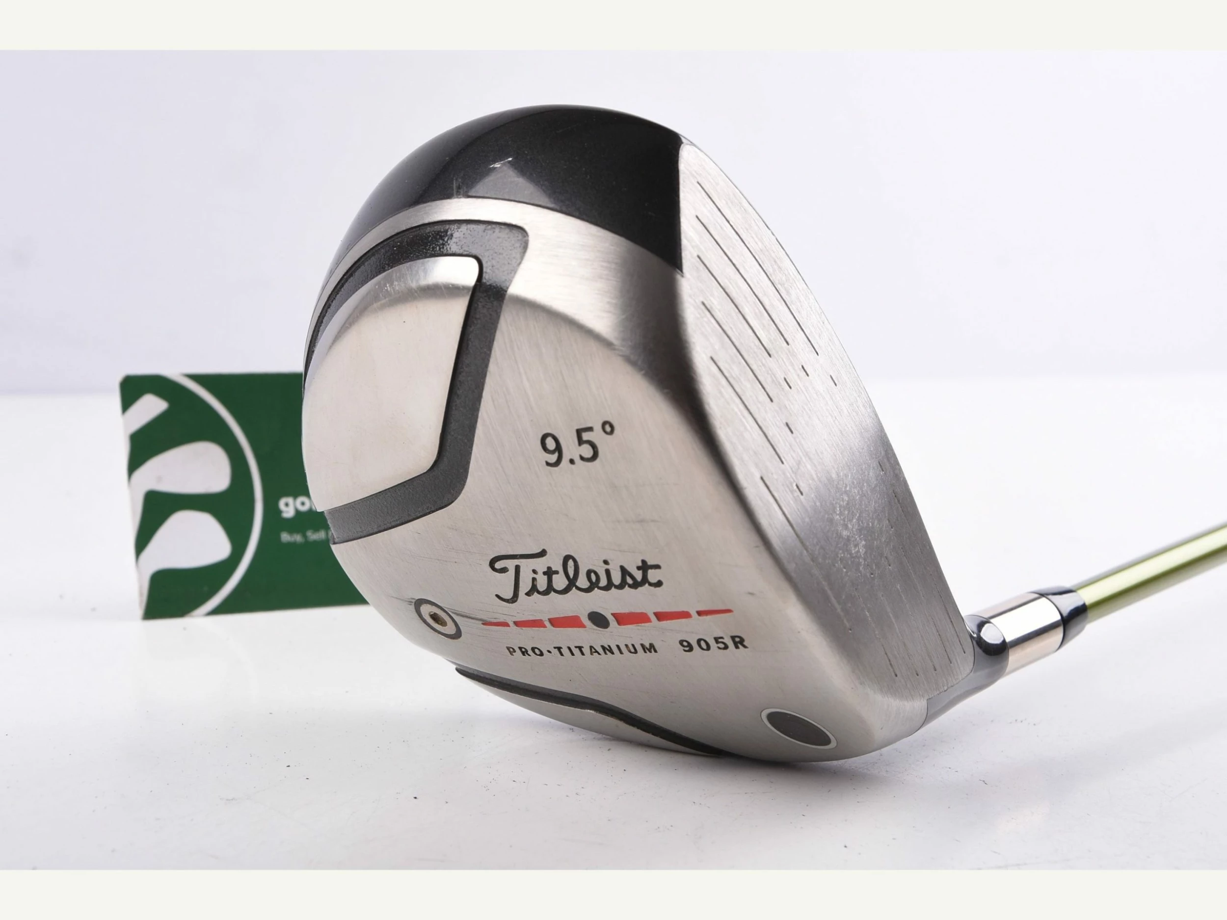 Titleist 905 R Driver / 9.5 Degree / Stiff Flex Aldila NV Green 65 Shaft 3 Titleist 905 R Driver / 9.5 Degree / Stiff Flex Aldila NV Green 65 Shaft