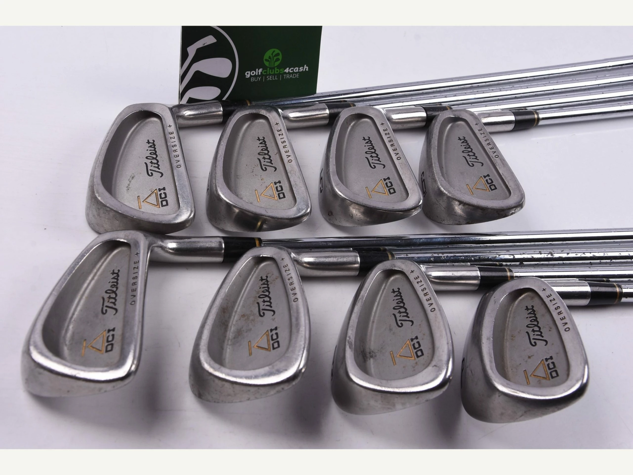 Titleist DCI Oversize+ Irons / 3-PW / Regular Flex Titleist Tri Spec Shafts 4 Titleist DCI Oversize+ Irons / 3-PW / Regular Flex Titleist Tri Spec Shafts - Image 2