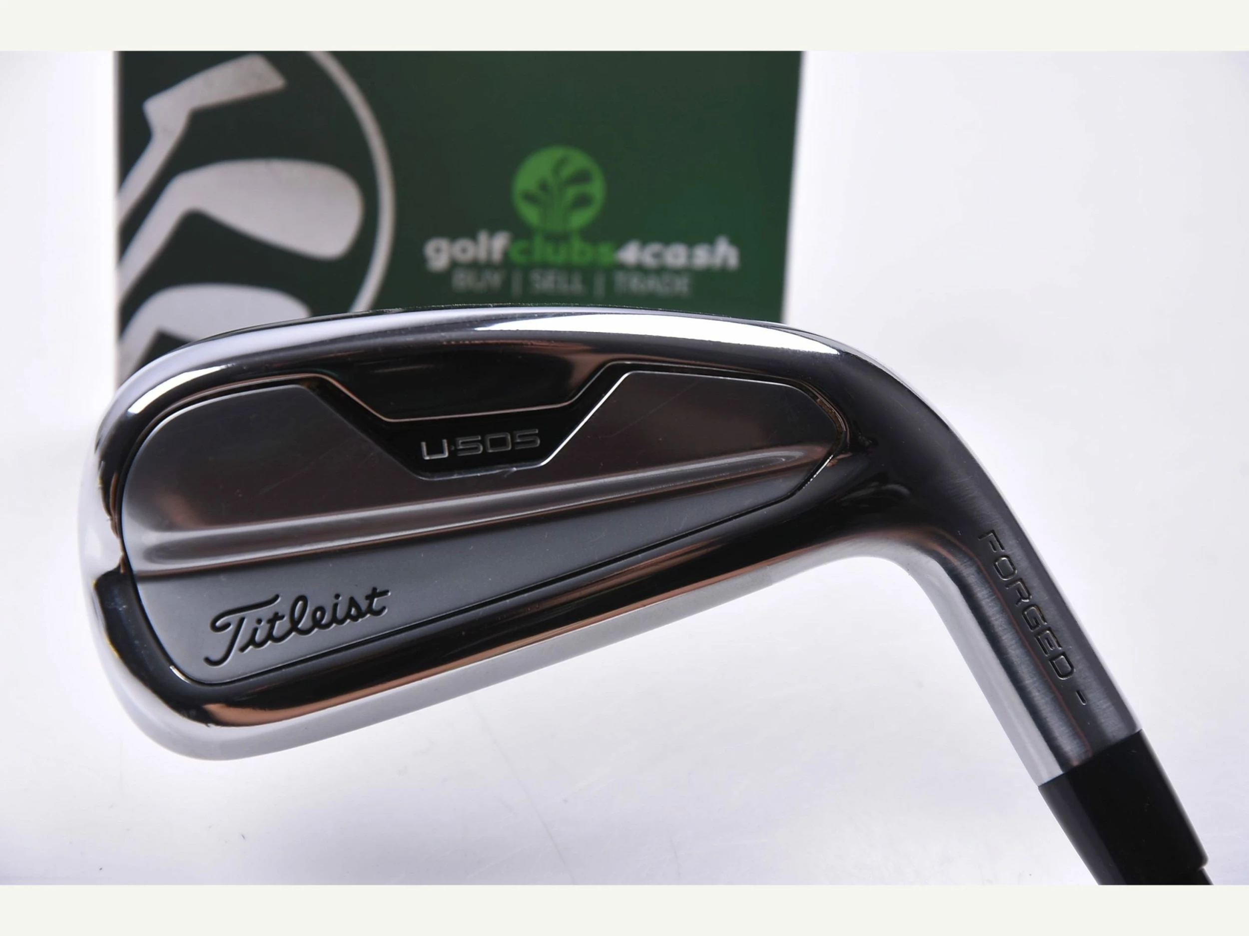 Titleist U505 #4 Hybrid / 22 Degree / Regular Flex Hzrdus Smoke Black RDX 80 3 Titleist U505 #4 Hybrid / 22 Degree / Regular Flex Hzrdus Smoke Black RDX 80