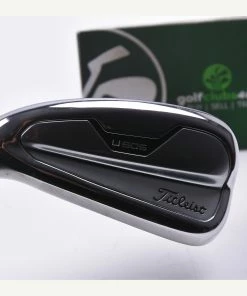 Left-Hand Titleist U505 #1 Hybrid / 16 Degree / Stiff Flex Hzrdus Smoke Black