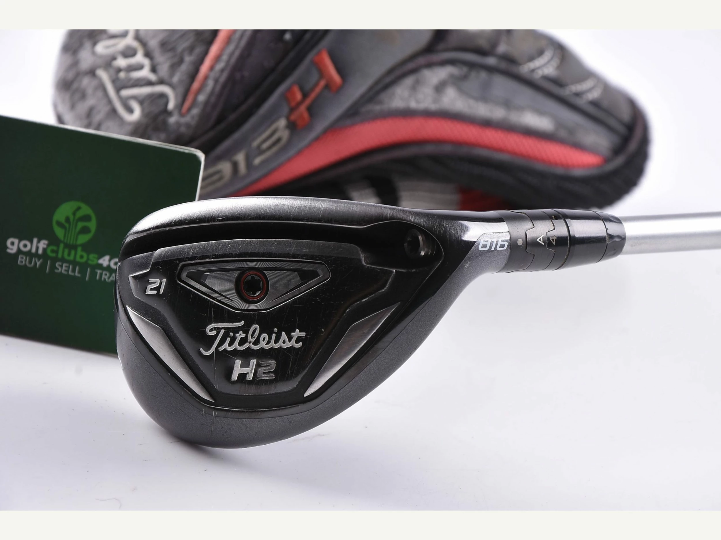 Titleist 816 H2 #3 Hybrid / 21 Degree / Regular Flex Diamana S+70 Shaft 4 Titleist 816 H2 #3 Hybrid / 21 Degree / Regular Flex Diamana S+70 Shaft - Image 2