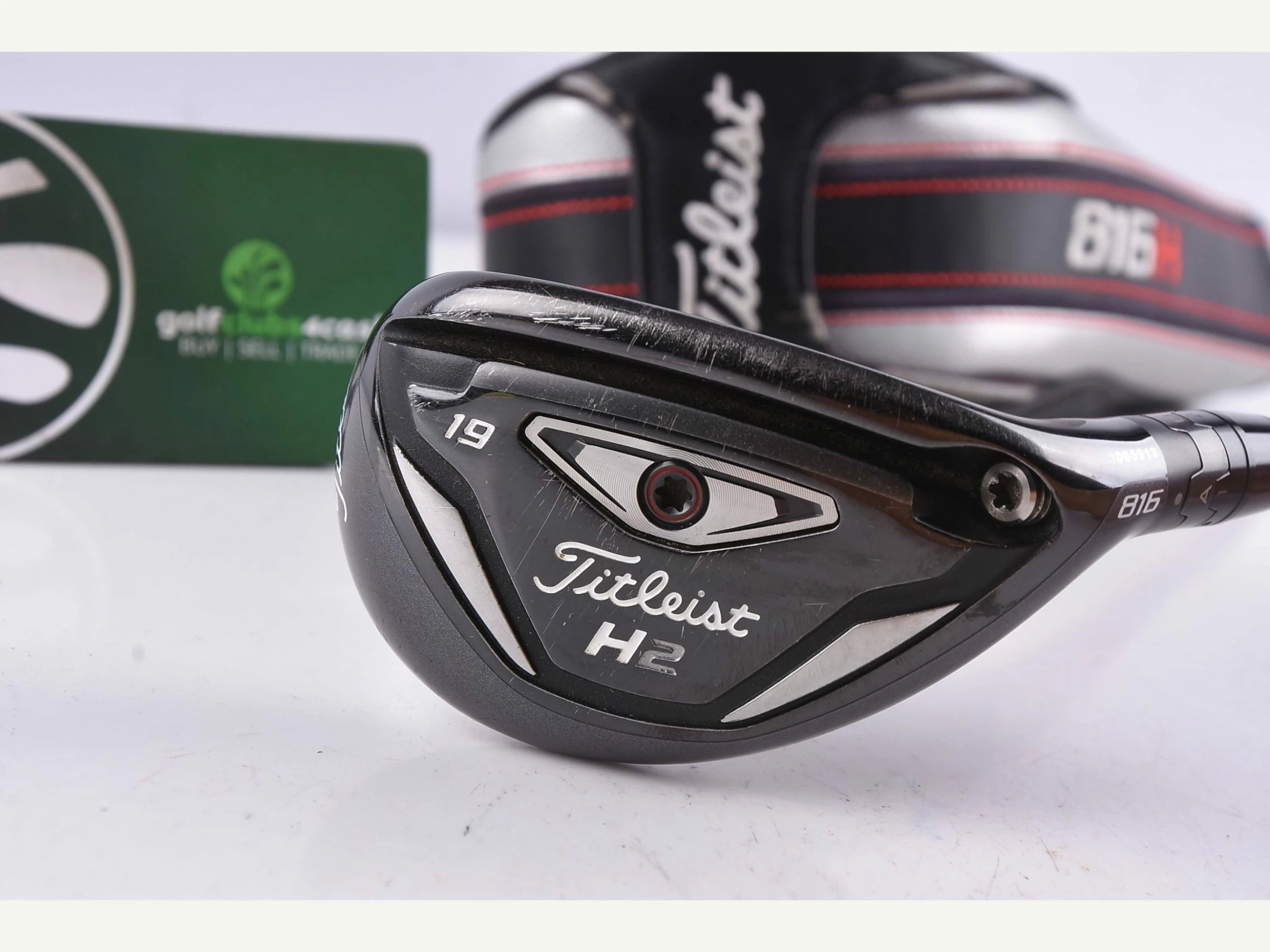 Titleist 816 H2 #3 Hybrid / 19 Degree / Stiff Flex Aldila Rogue Silver 110 MSI 4 Titleist 816 H2 #3 Hybrid / 19 Degree / Stiff Flex Aldila Rogue Silver 110 MSI - Image 2