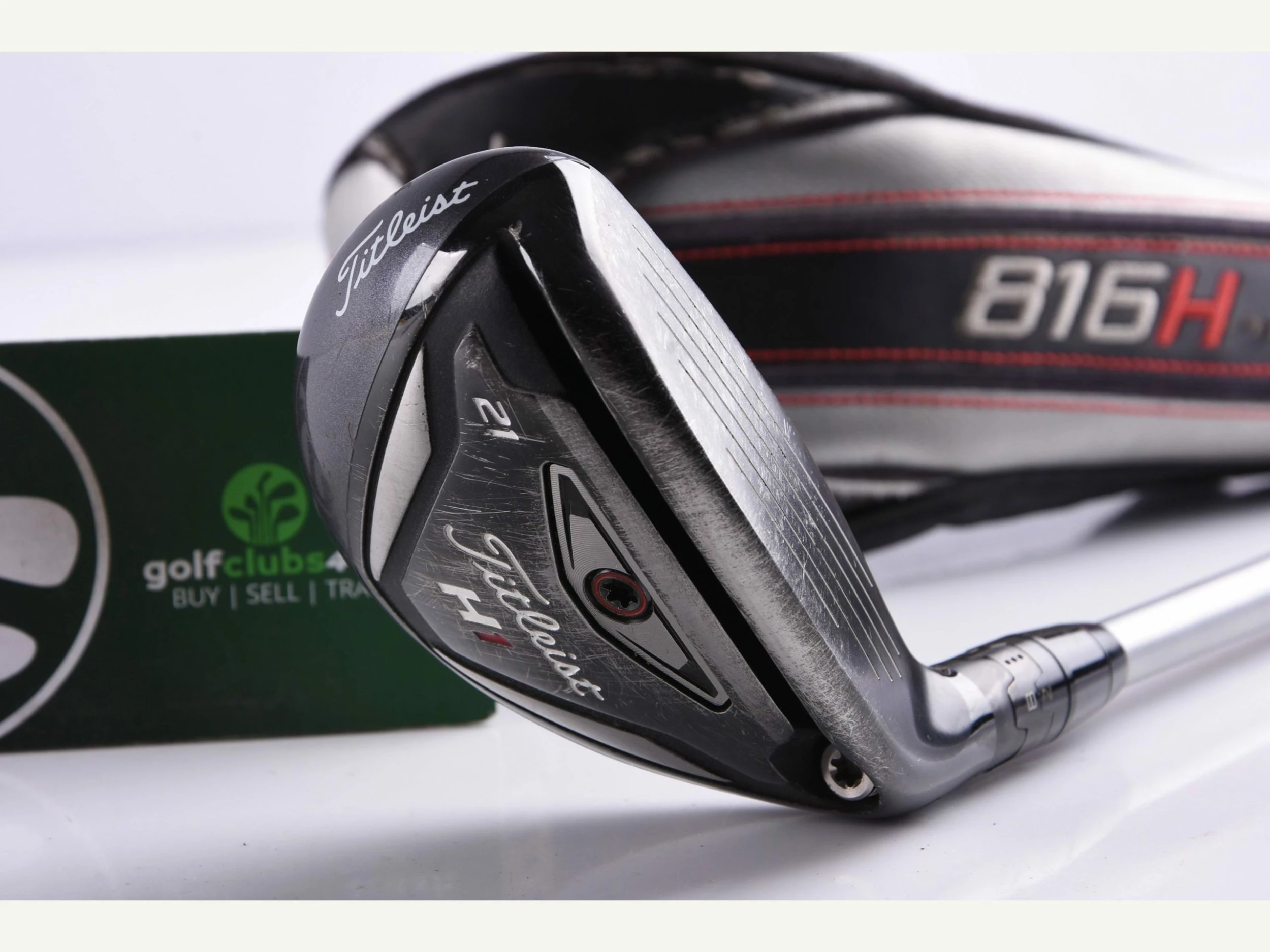 Titleist 816 H1 #3 Hybrid / 21 Degree / Stiff Flex Diamana S+Plus 70 Shaft 3 Titleist 816 H1 #3 Hybrid / 21 Degree / Stiff Flex Diamana S+Plus 70 Shaft