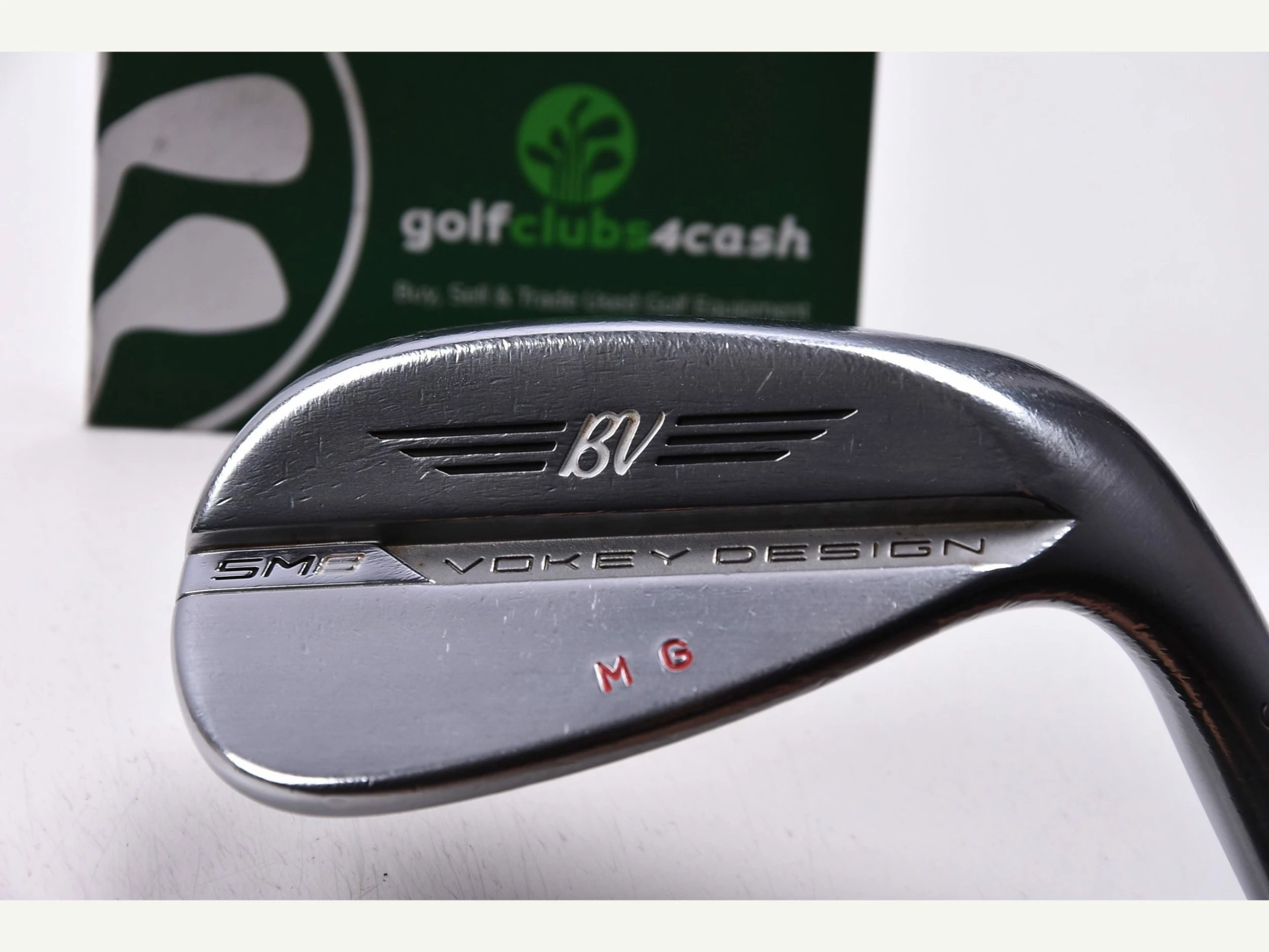 Titleist Vokey SM8 Gap Wedge / 52 Degree / Stiff Flex AMT S300 Tour White Shaft 3 Titleist Vokey SM8 Gap Wedge / 52 Degree / Stiff Flex AMT S300 Tour White Shaft