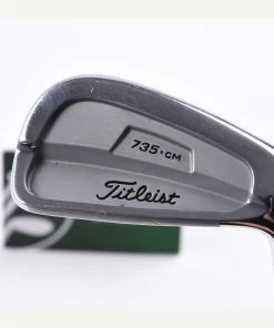 Titleist 735.CM #6 Iron / 31 Degree / Stiff Flex Dynamic Gold S300 Shaft