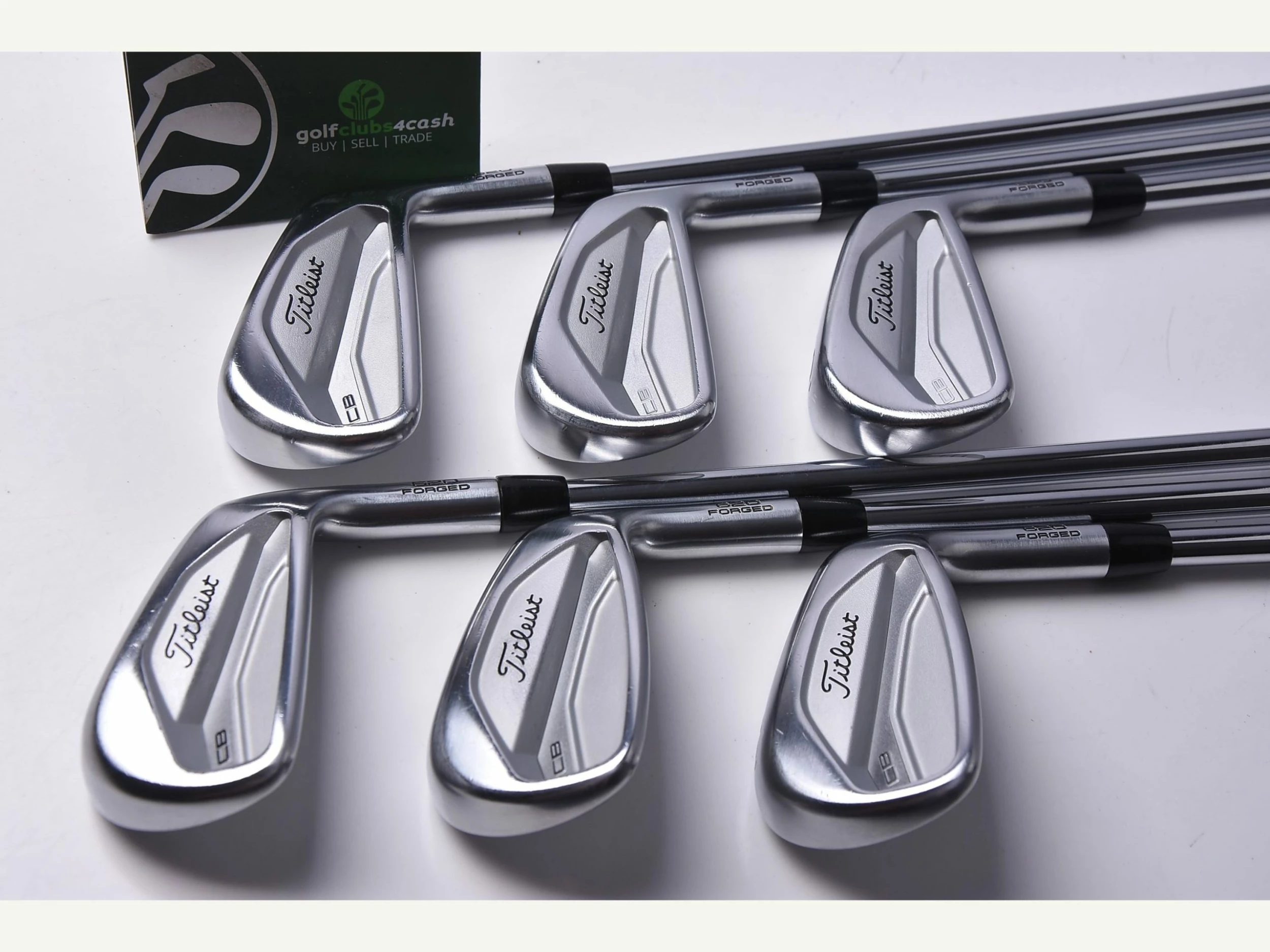 Titleist CB 620 Irons / 4-9 / Stiff Flex Project X LZ 120g Shafts 4 Titleist CB 620 Irons / 4-9 / Stiff Flex Project X LZ 120g Shafts - Image 2