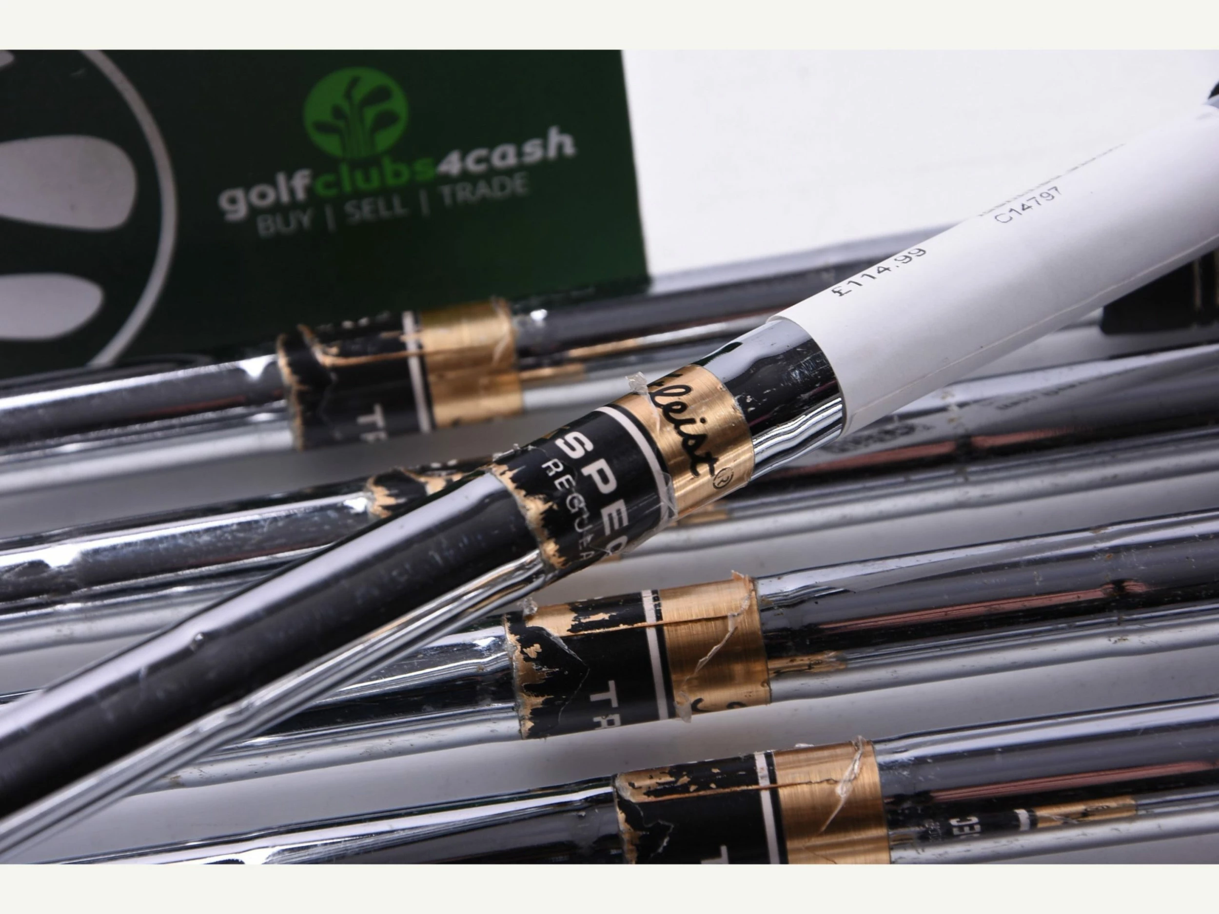 Titleist DCI 981 Irons / 3-PW / Regular Flex Titleist Tri Spec Shafts 7 Titleist DCI 981 Irons / 3-PW / Regular Flex Titleist Tri Spec Shafts - Image 5